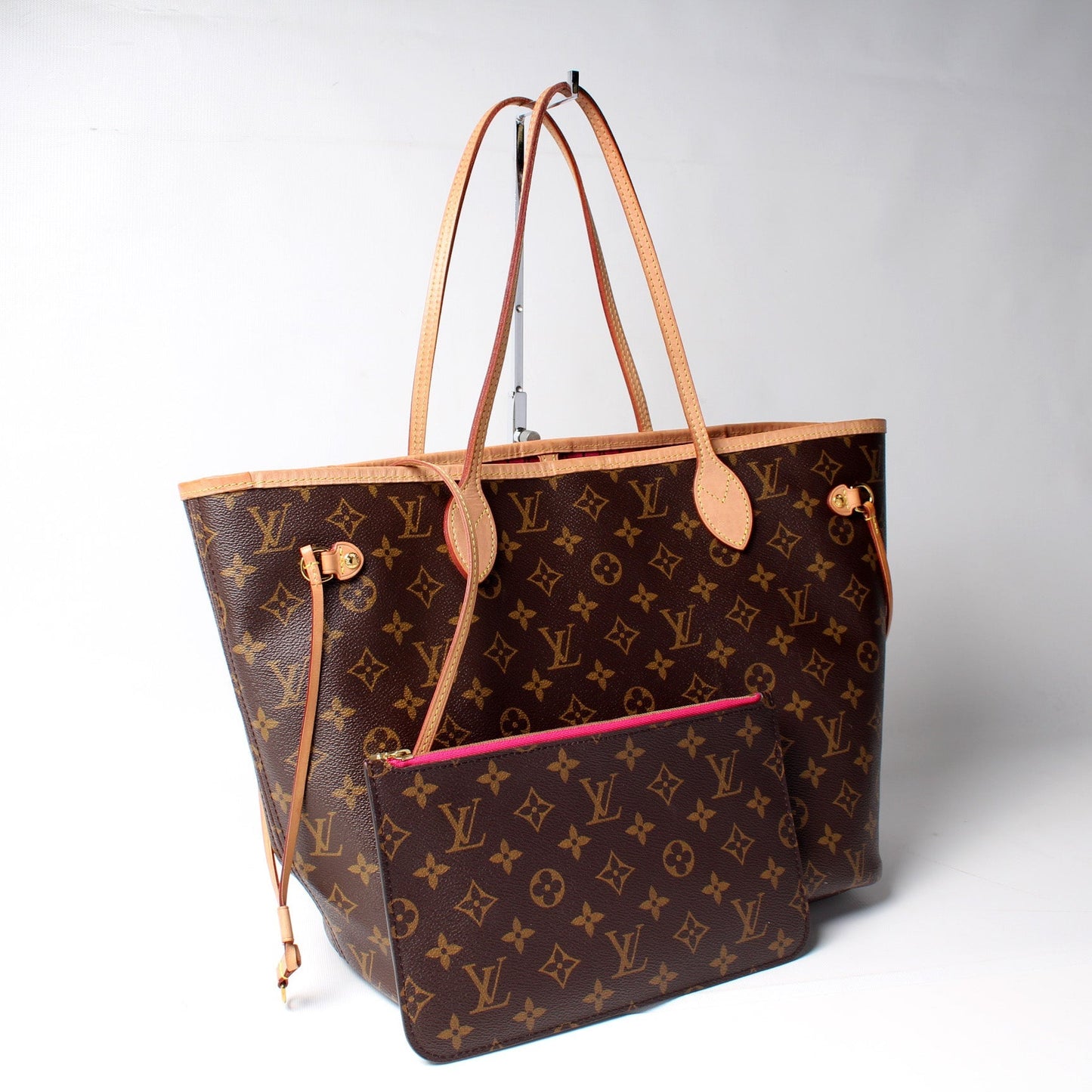 Louis Vuitton Neverfull MM W Monogram Wallet Case Monogram 17