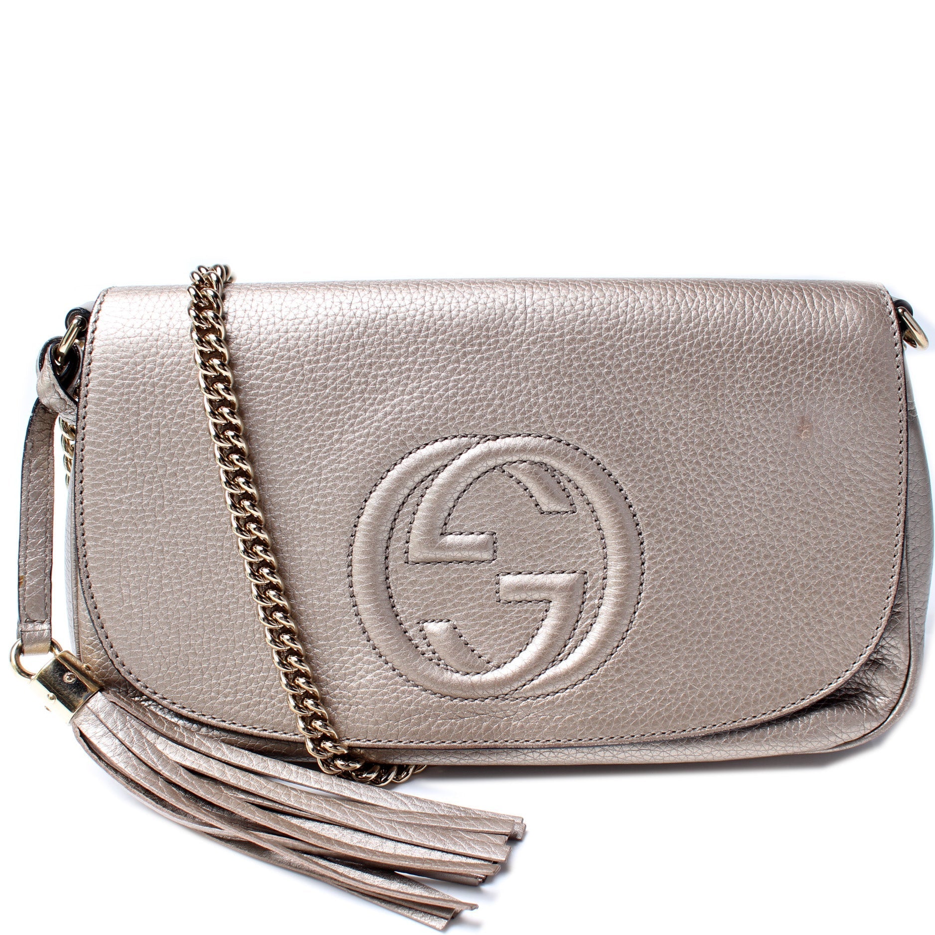 Gucci Soho Medium Chain Crossbody Bag Medium 9