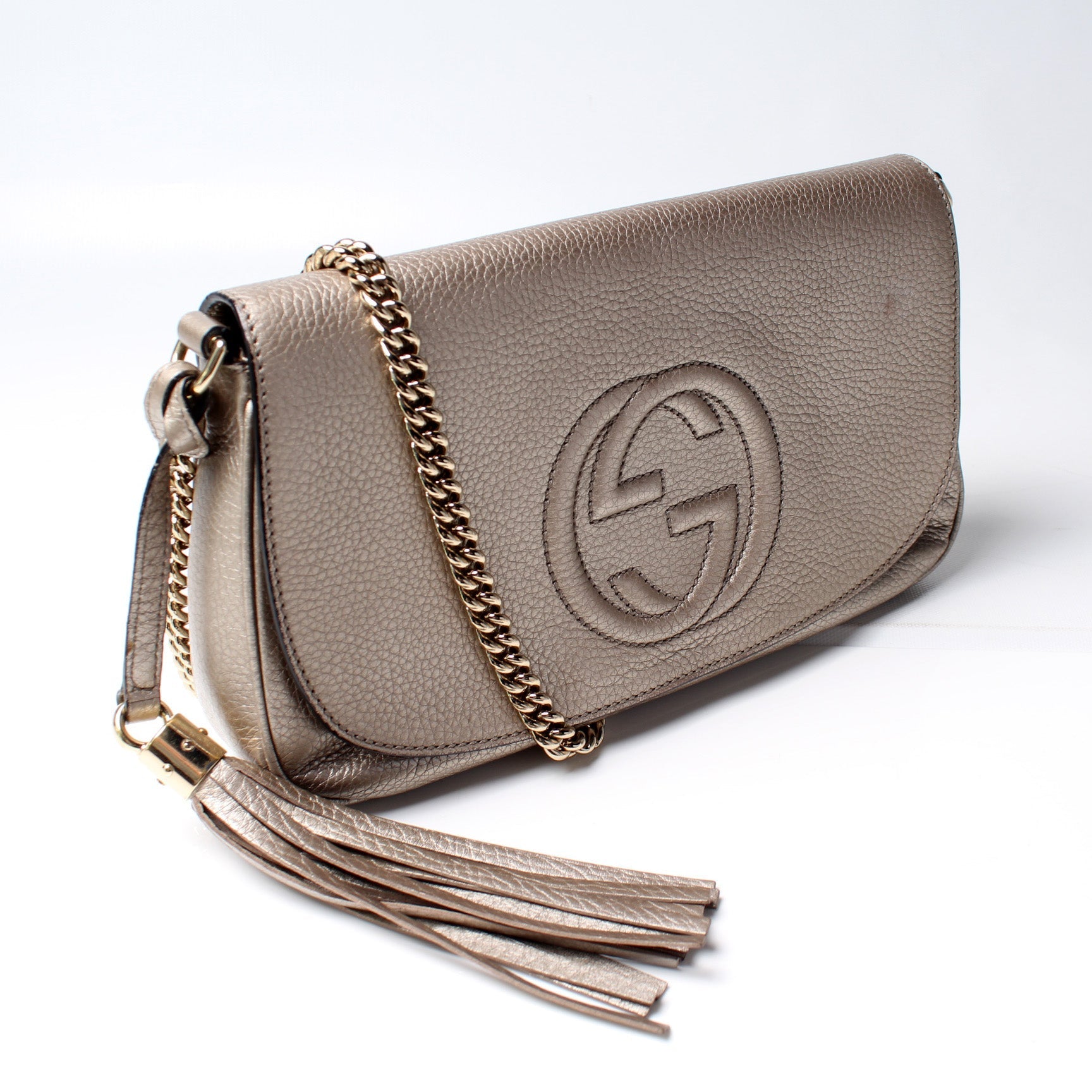 Gucci Soho Medium Chain Crossbody Bag Medium 9