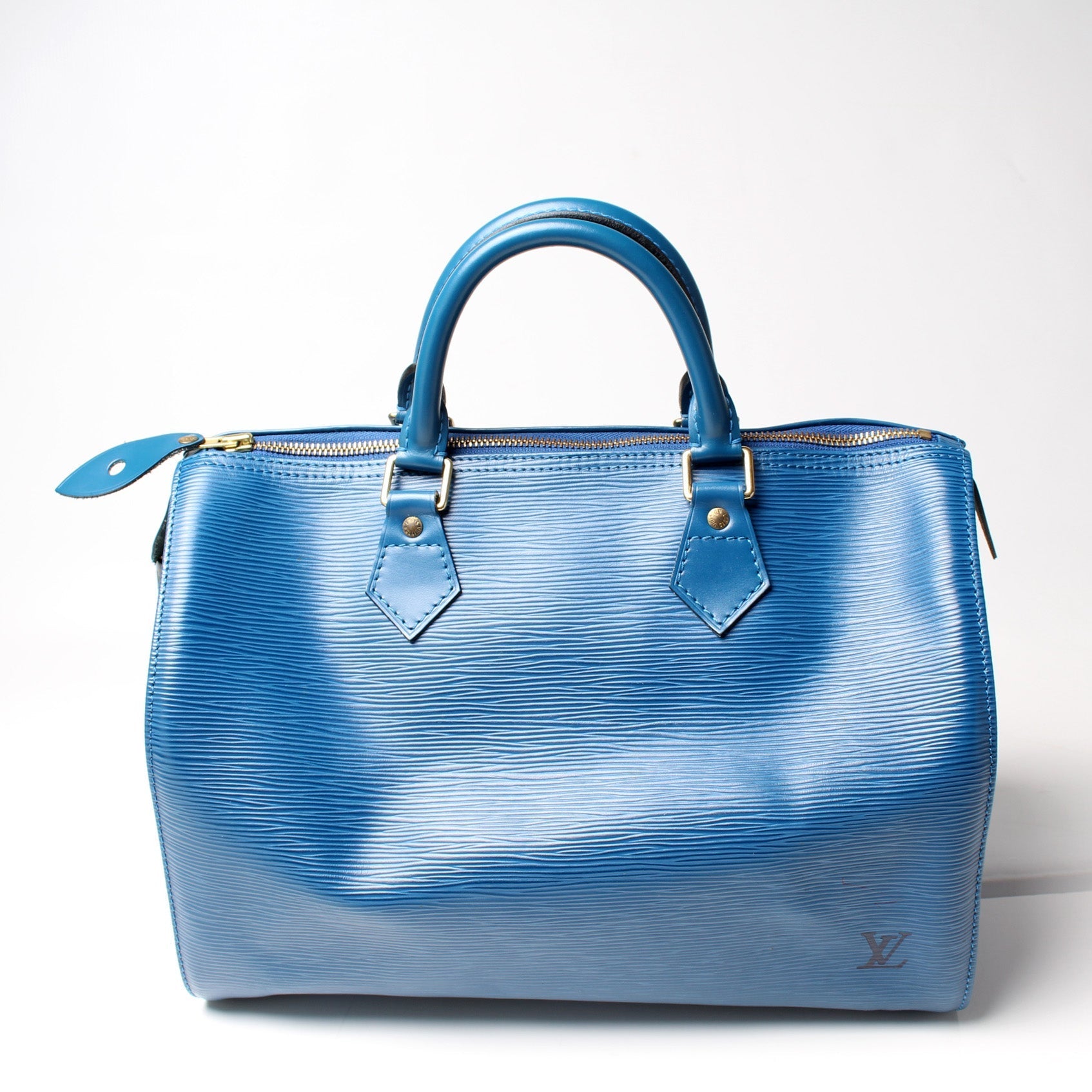 Louis Vuitton Speedy 30 Epi Handbag Epi 9