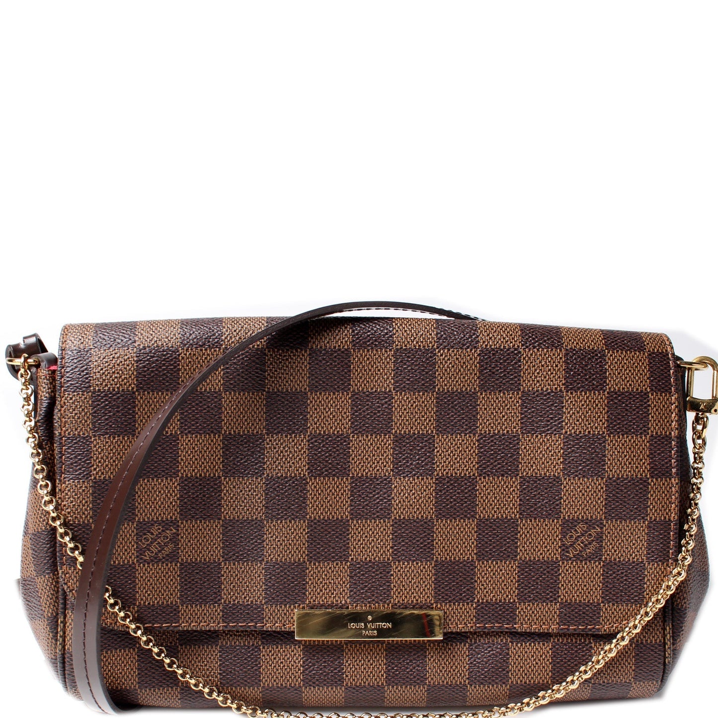 Louis Vuitton Favorite MM Ebene Damier Handbag Ebene 16