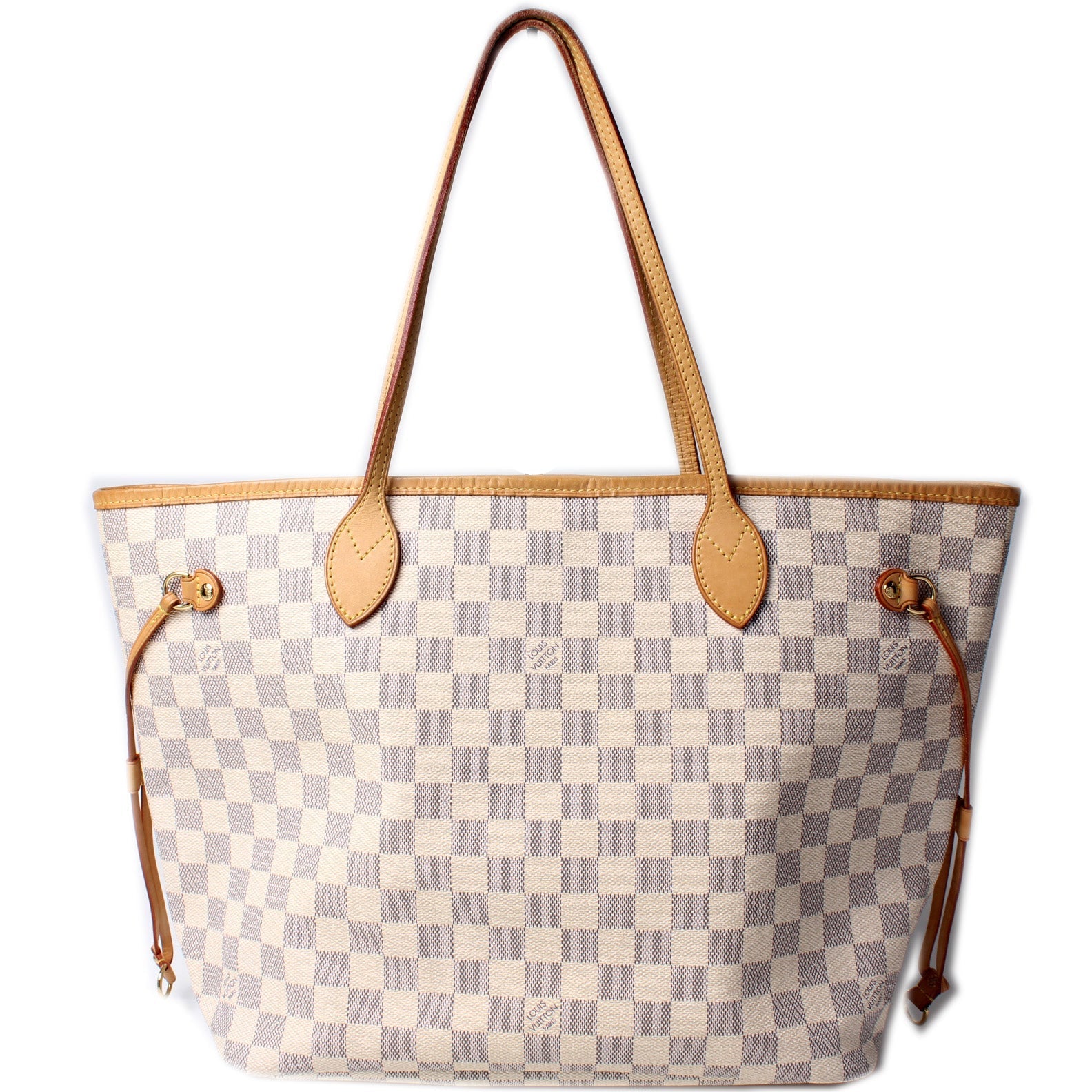 Louis Vuitton Neverfull MM Azur Damier Tote Bag Azur 51