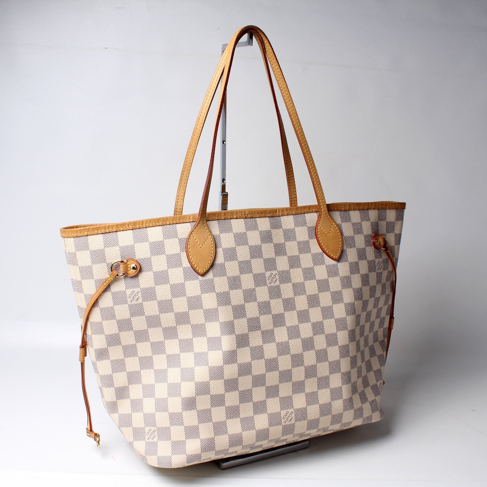 Louis Vuitton Neverfull MM Azur Damier Tote Bag Azur 51