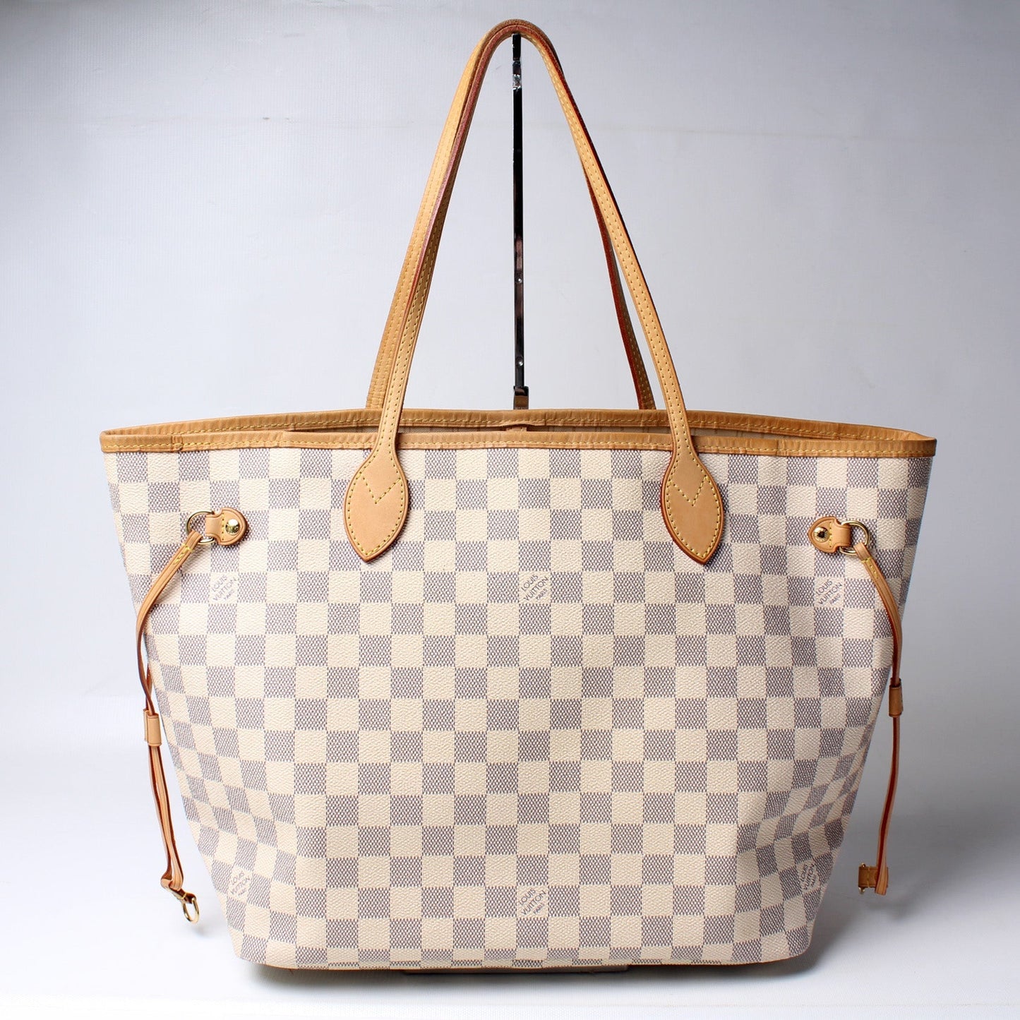Louis Vuitton Neverfull MM Azur Damier Tote Bag Azur 51