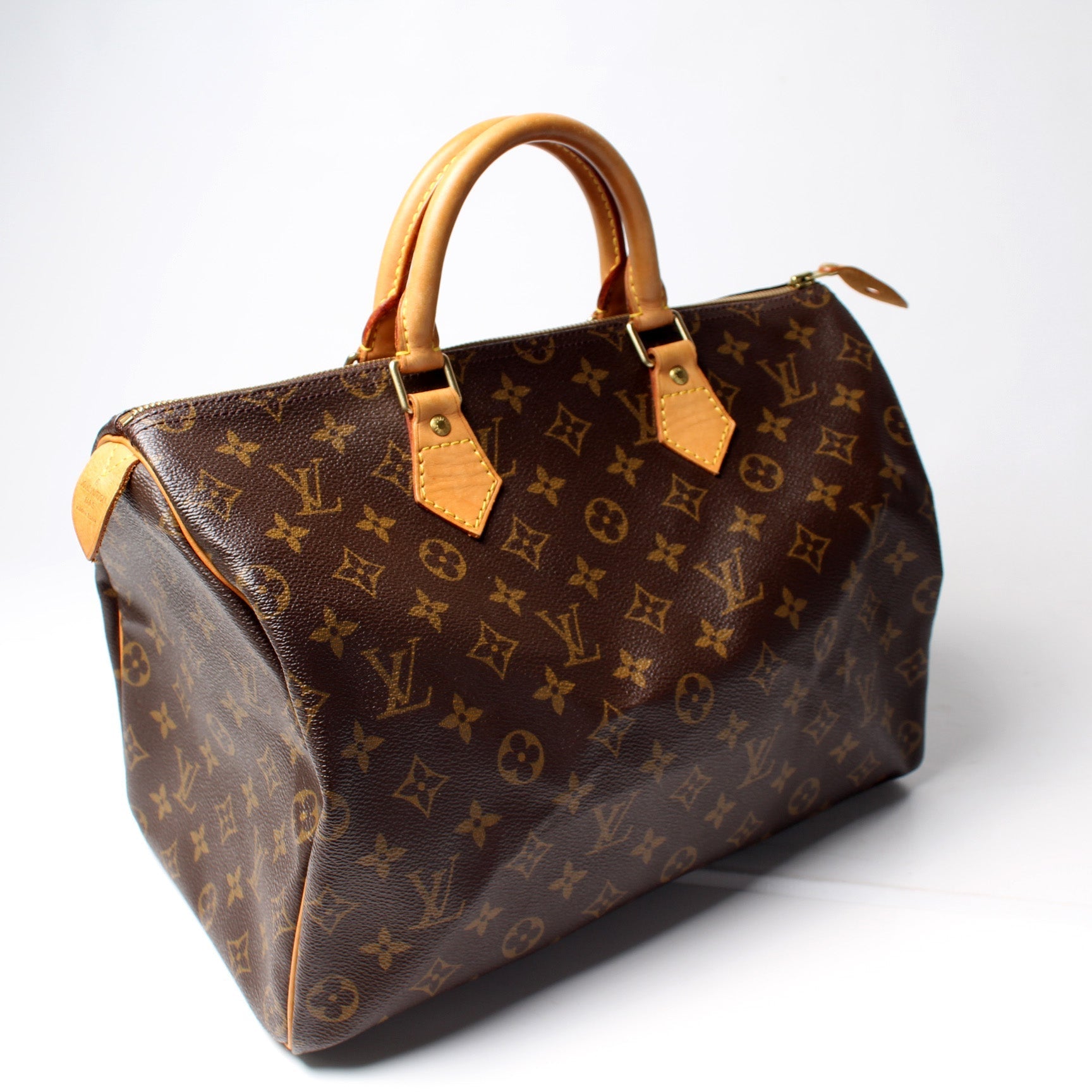 Louis Vuitton Speedy 35 Monogram Handbag Monogram 30