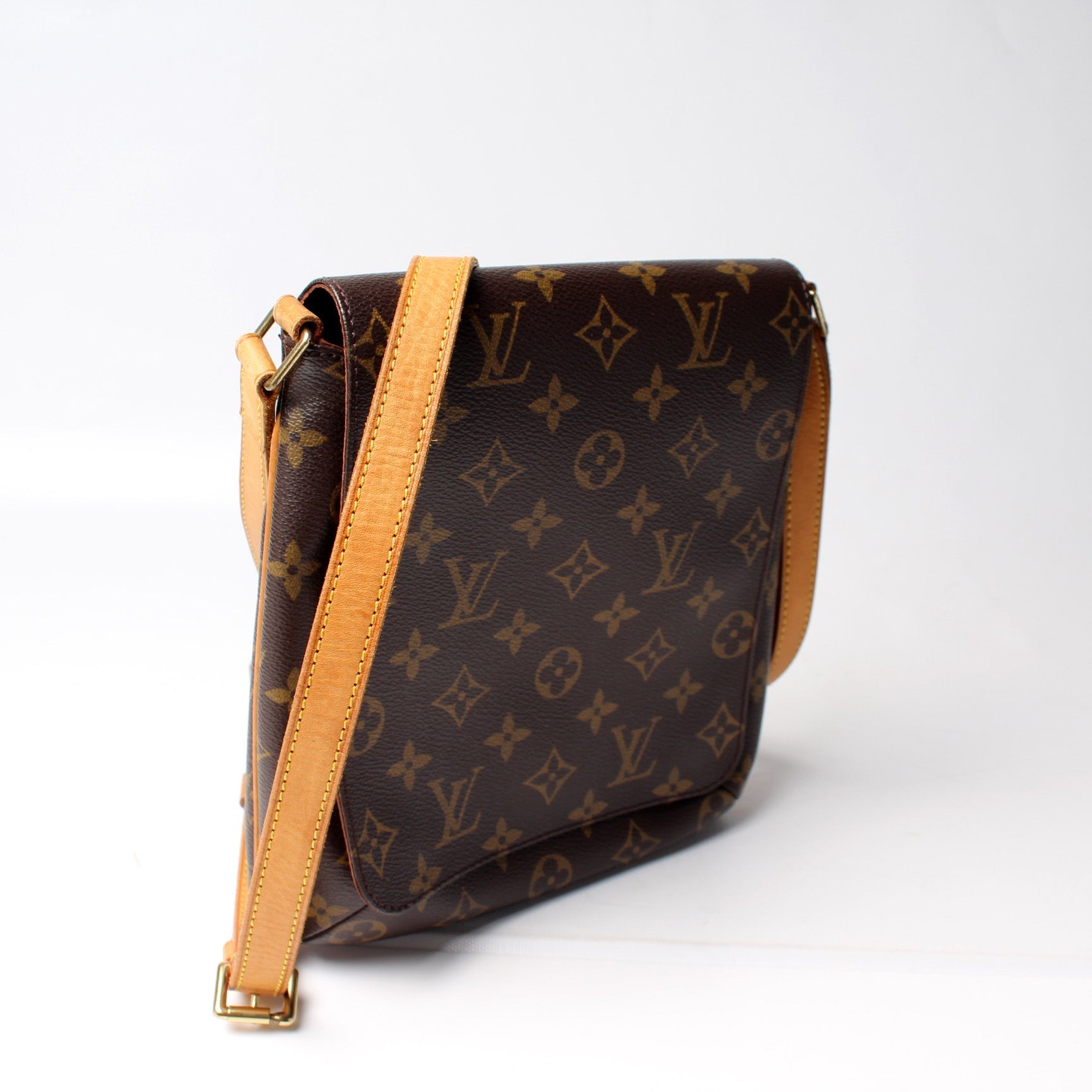 Louis Vuitton M tte Salsa Long Monogram Handbag Strap Monogram