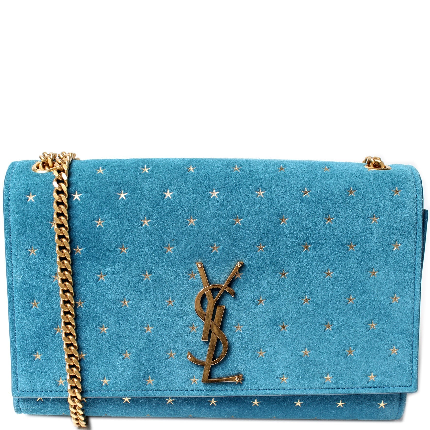 YSL Saint Laurent Saint Laurent Kate Satchel Bag Suede Medium Travel Bag