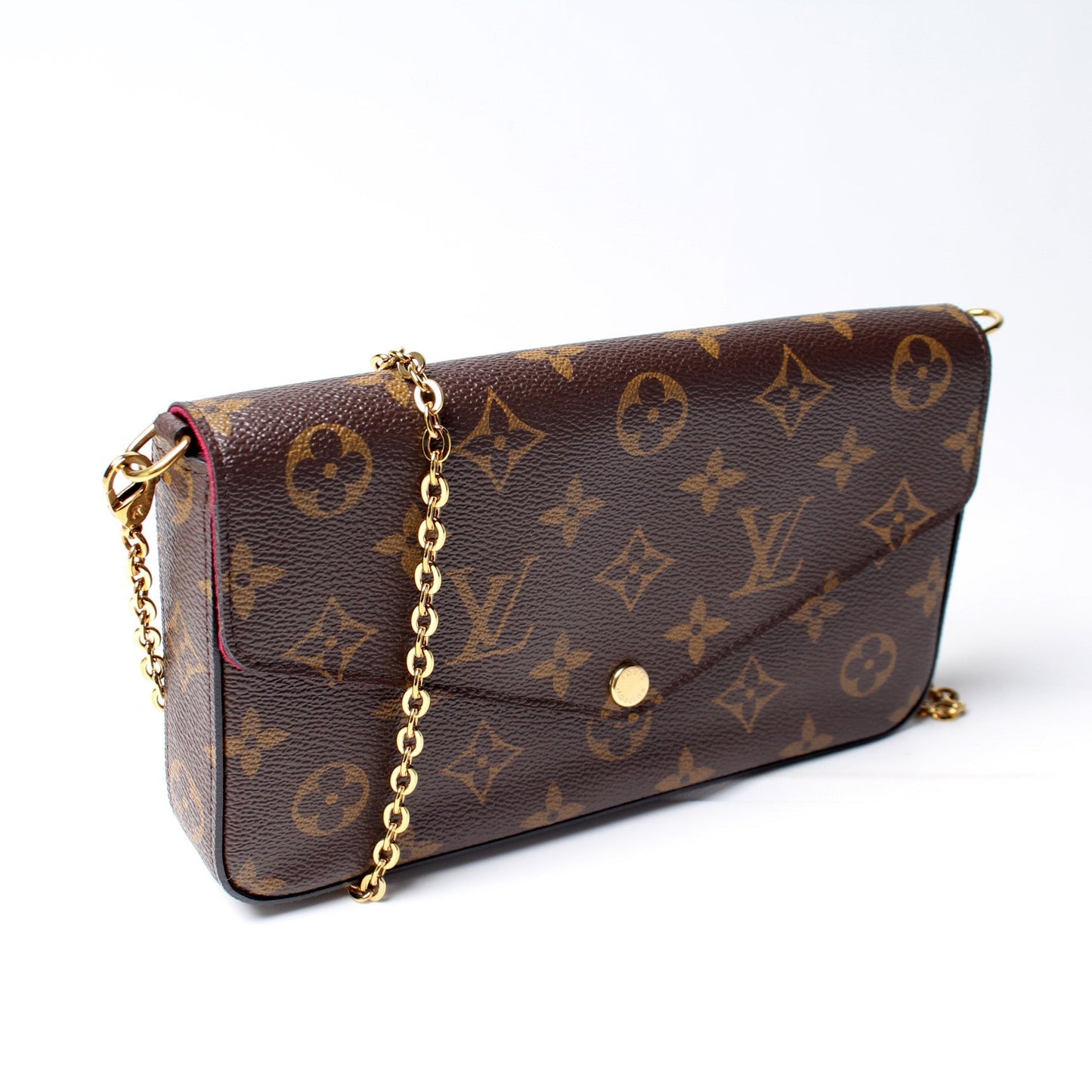 Louis Vuitton Pochette Felicie Monogram Clutch Bag Monogram 52