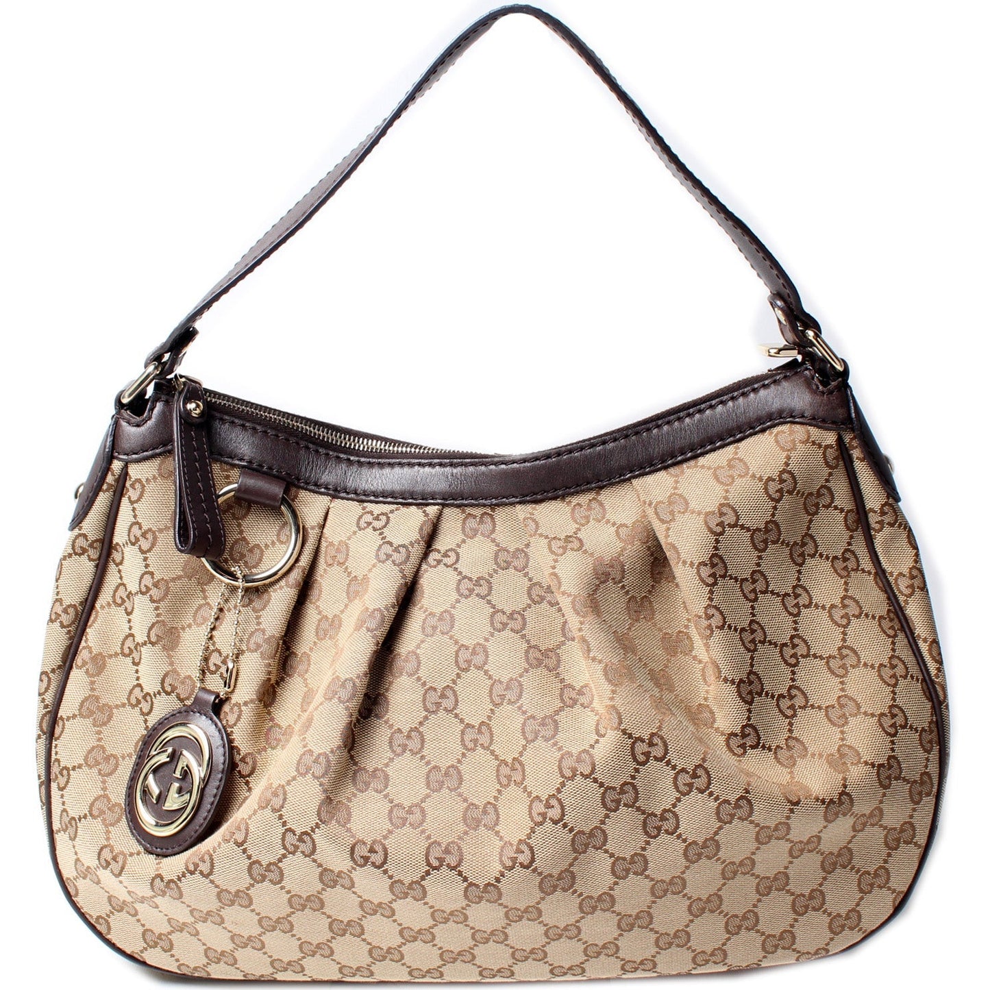 Gucci Sukey GG Canvas Medium Shoulder Bag