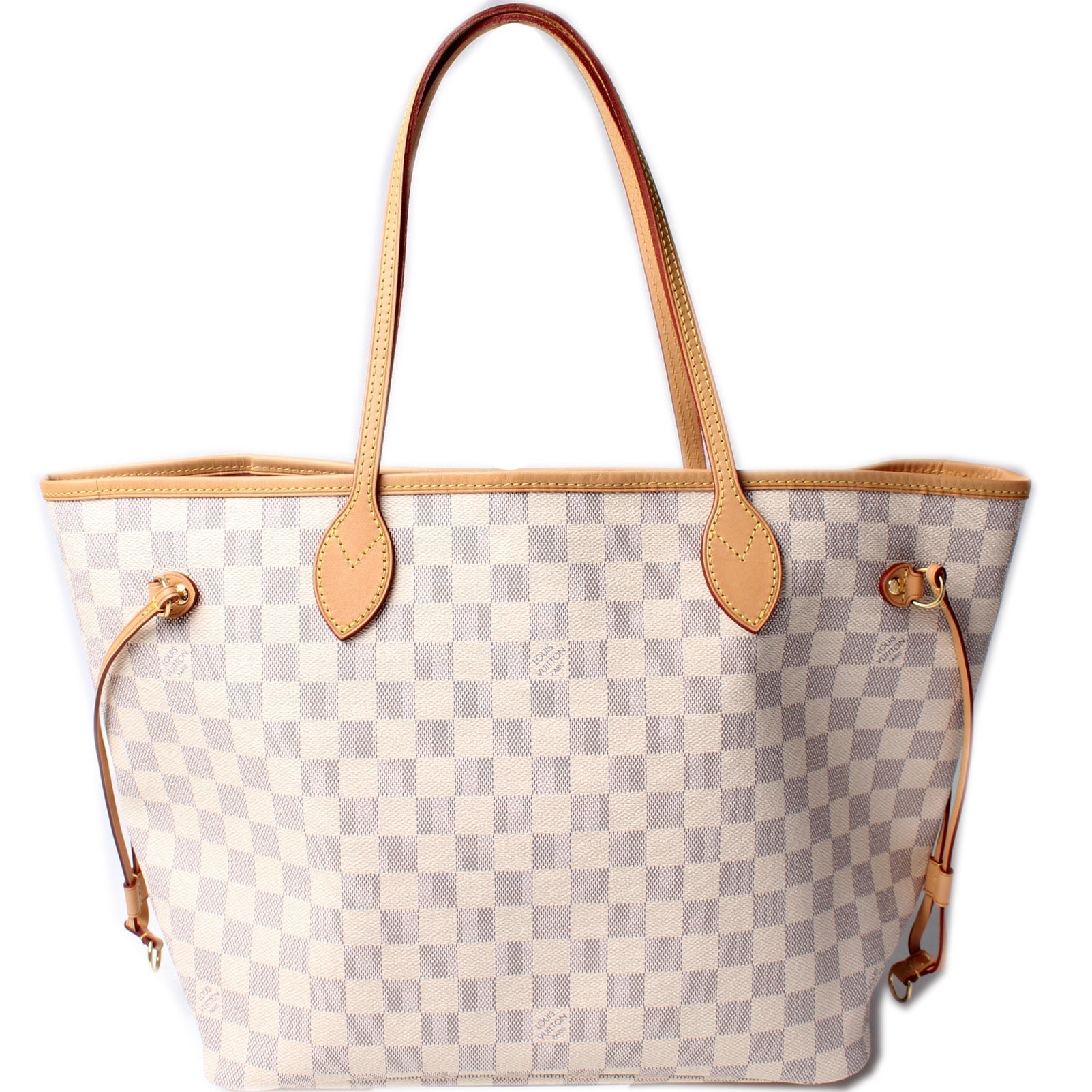Louis Vuitton Neverfull MM Azur Damier Tote Bag Azur 71