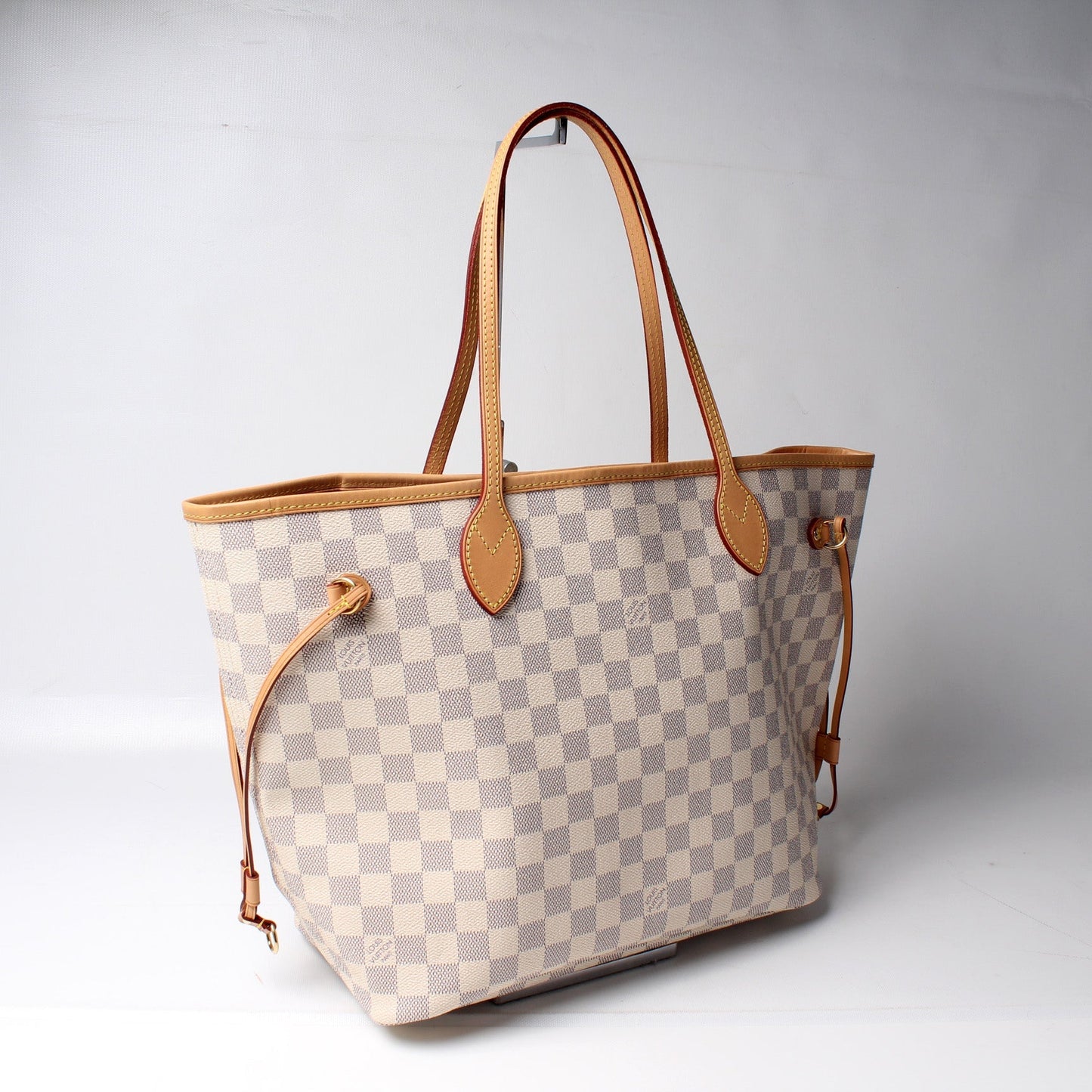 Louis Vuitton Neverfull MM Azur Damier Tote Bag Azur 71