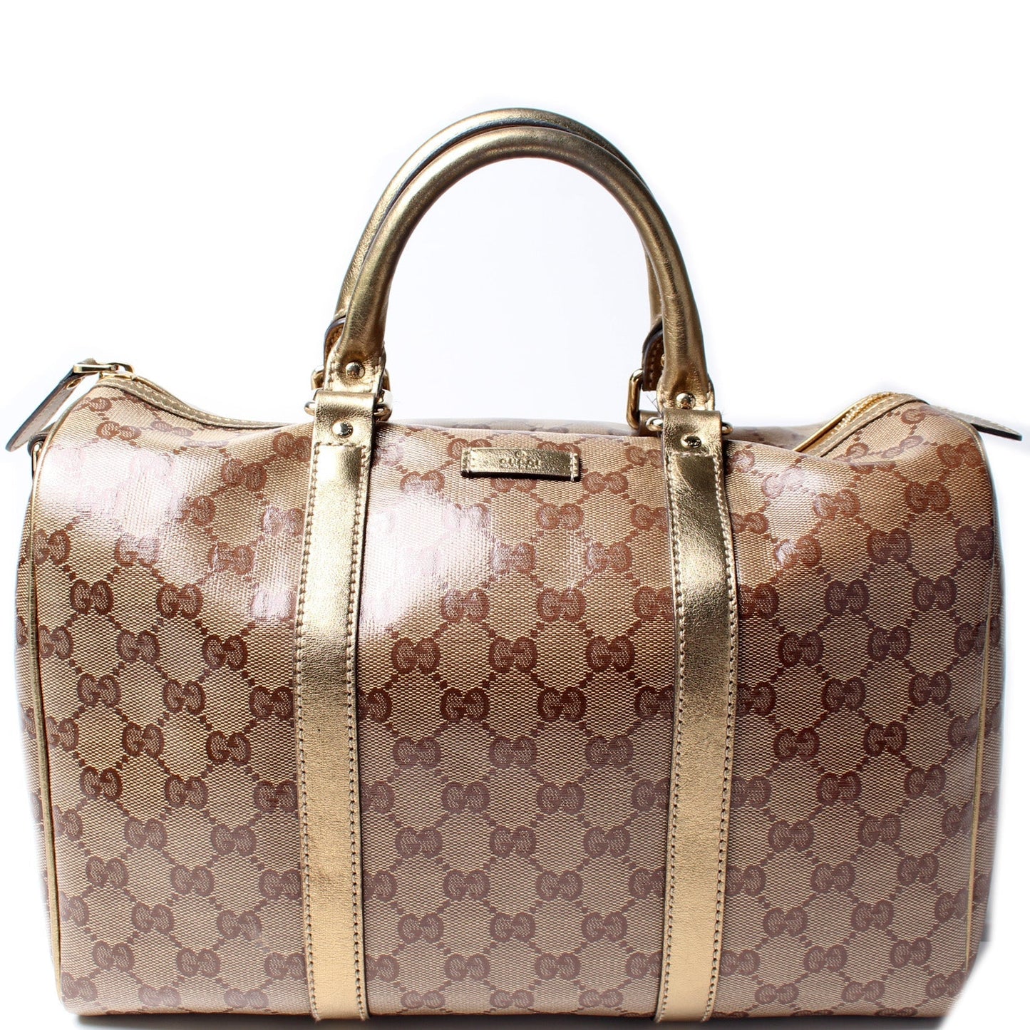 Gucci Joy Boston Crystal GG Travel Bag