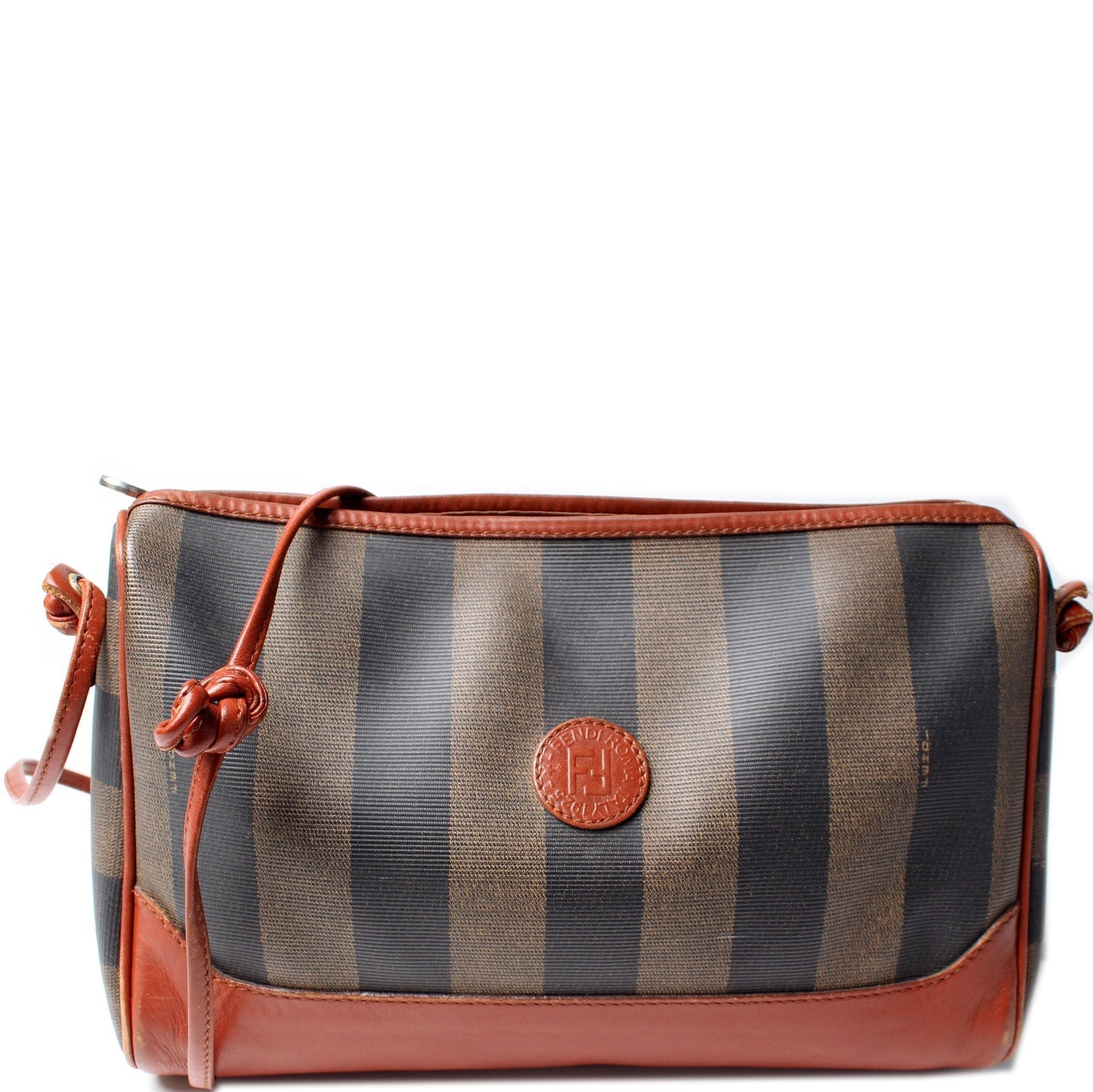 Fendi Pequin Stripe Crossbody Bag