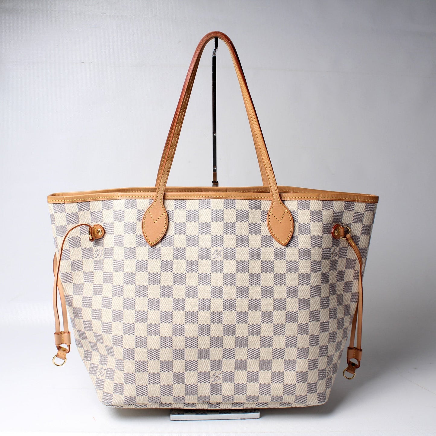 Louis Vuitton Neverfull MM Azur Damier Tote Bag Azur 72