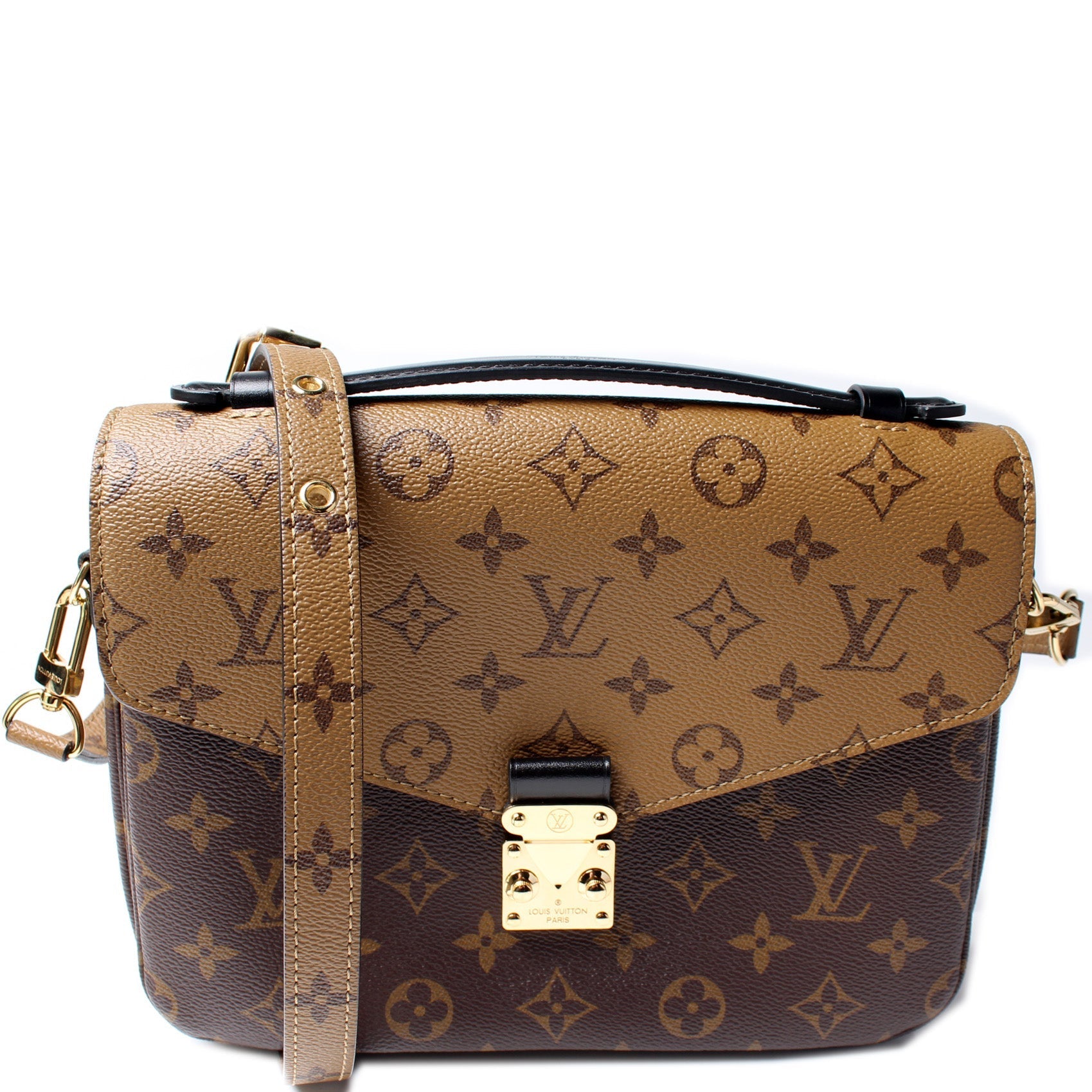 Louis Vuitton Pochette Metis Reverse Monogram Clutch Bag Monogram 8