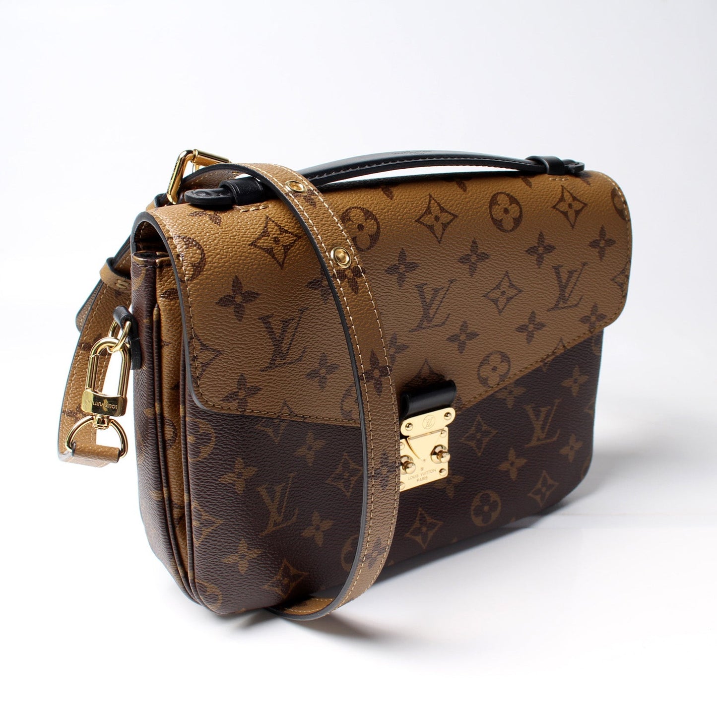 Louis Vuitton Pochette Metis Reverse Monogram Clutch Bag Monogram 8