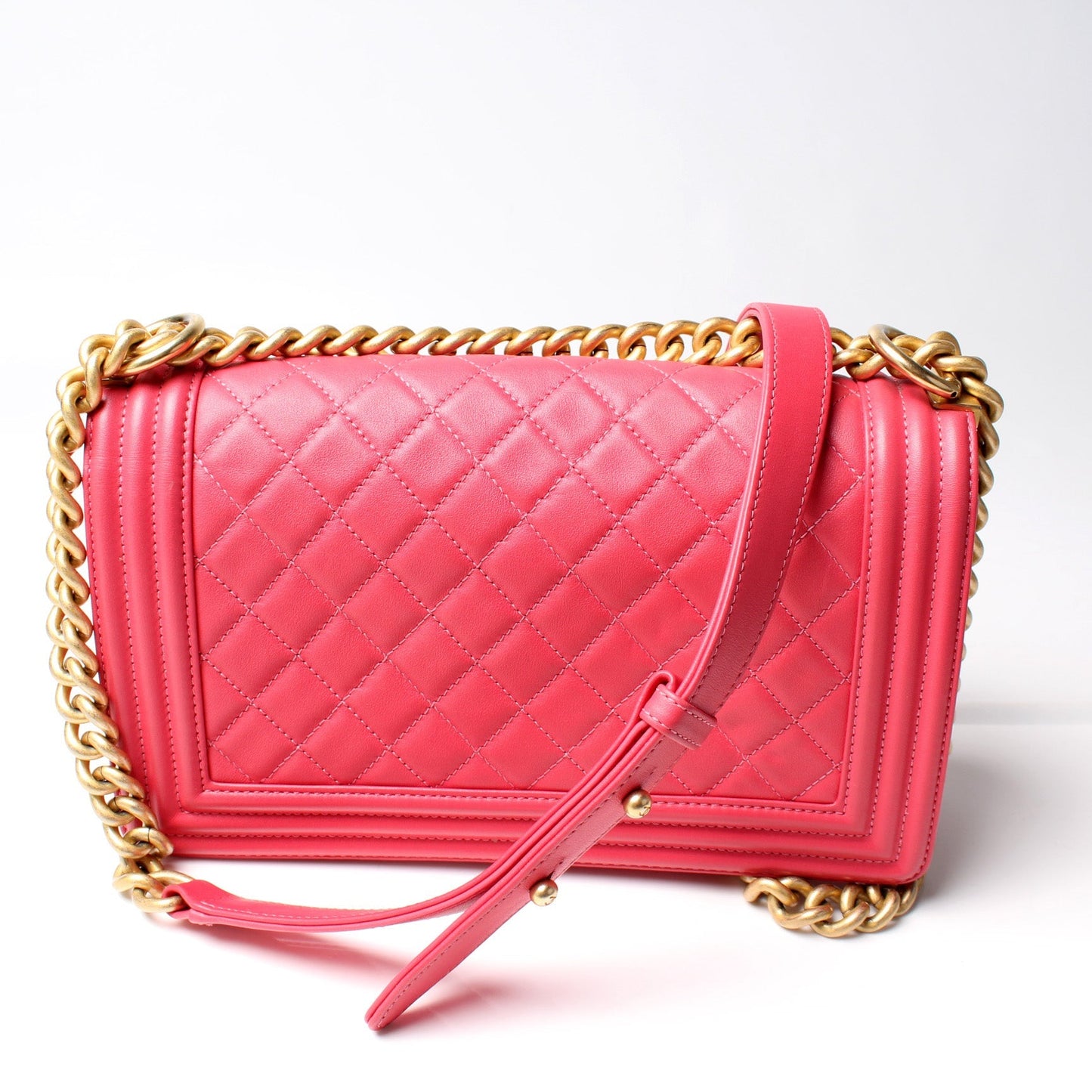 Chanel Boy Flap New Lambskin 29M Handbag Lambskin 29M