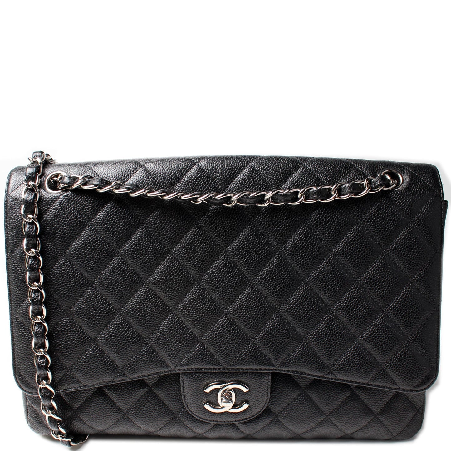 Chanel Classic Flap Maxi Caviar 10-13M Handbag
