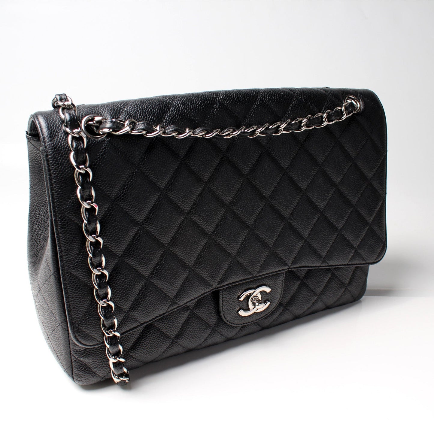 Chanel Classic Flap Maxi Caviar 10-13M Handbag