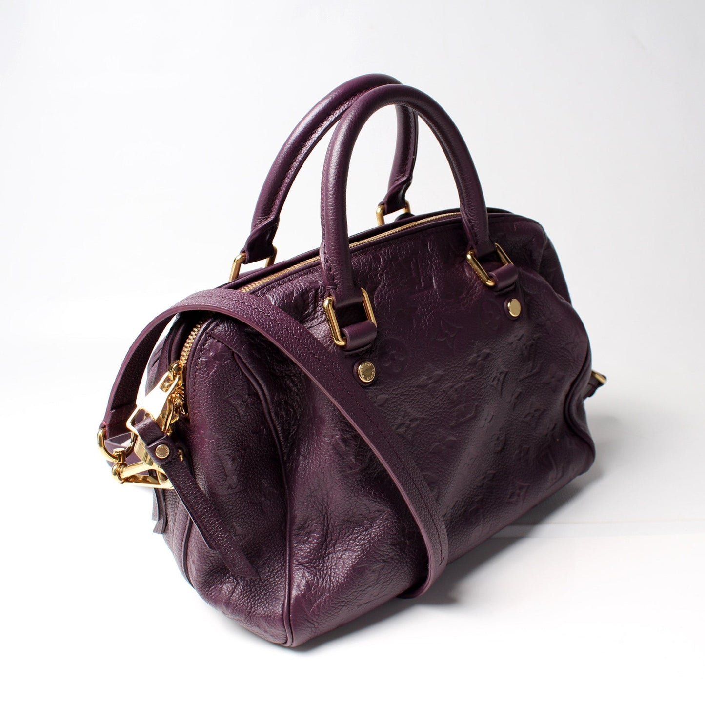 Louis Vuitton Speedy 25 Bandouliere Empreinte Handbag