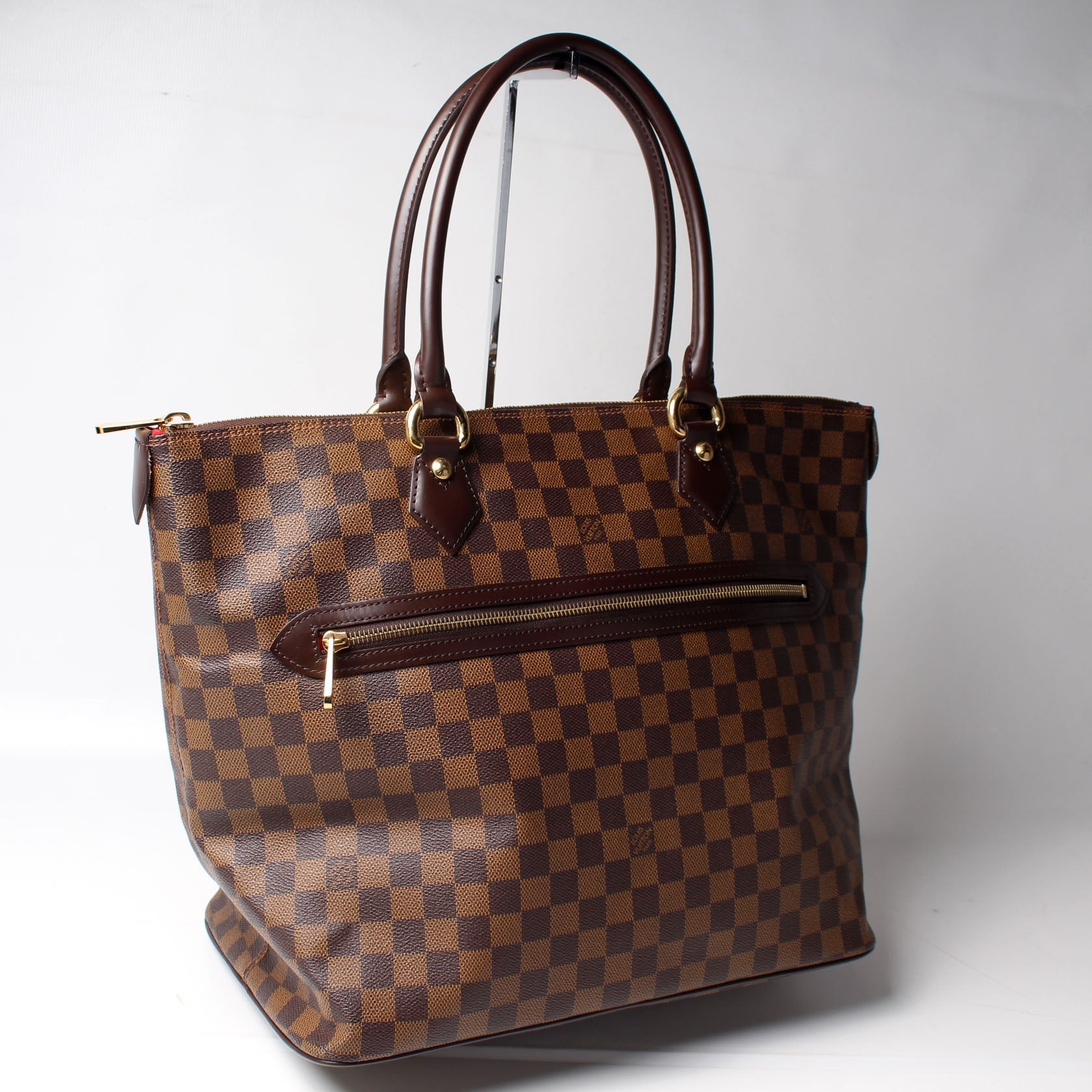 Louis Vuitton Saleya Ebene GM Damier Handbag Ebene 2