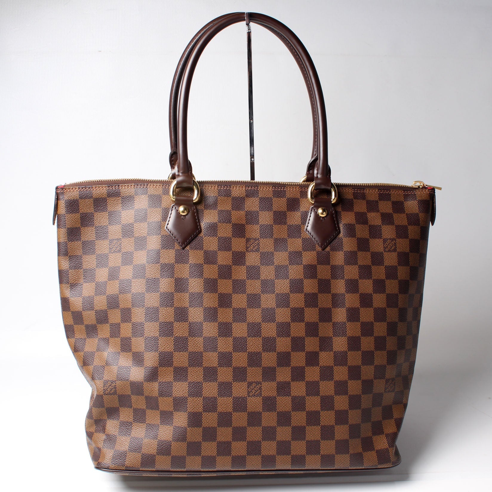 Louis Vuitton Saleya Ebene GM Damier Handbag Ebene 2