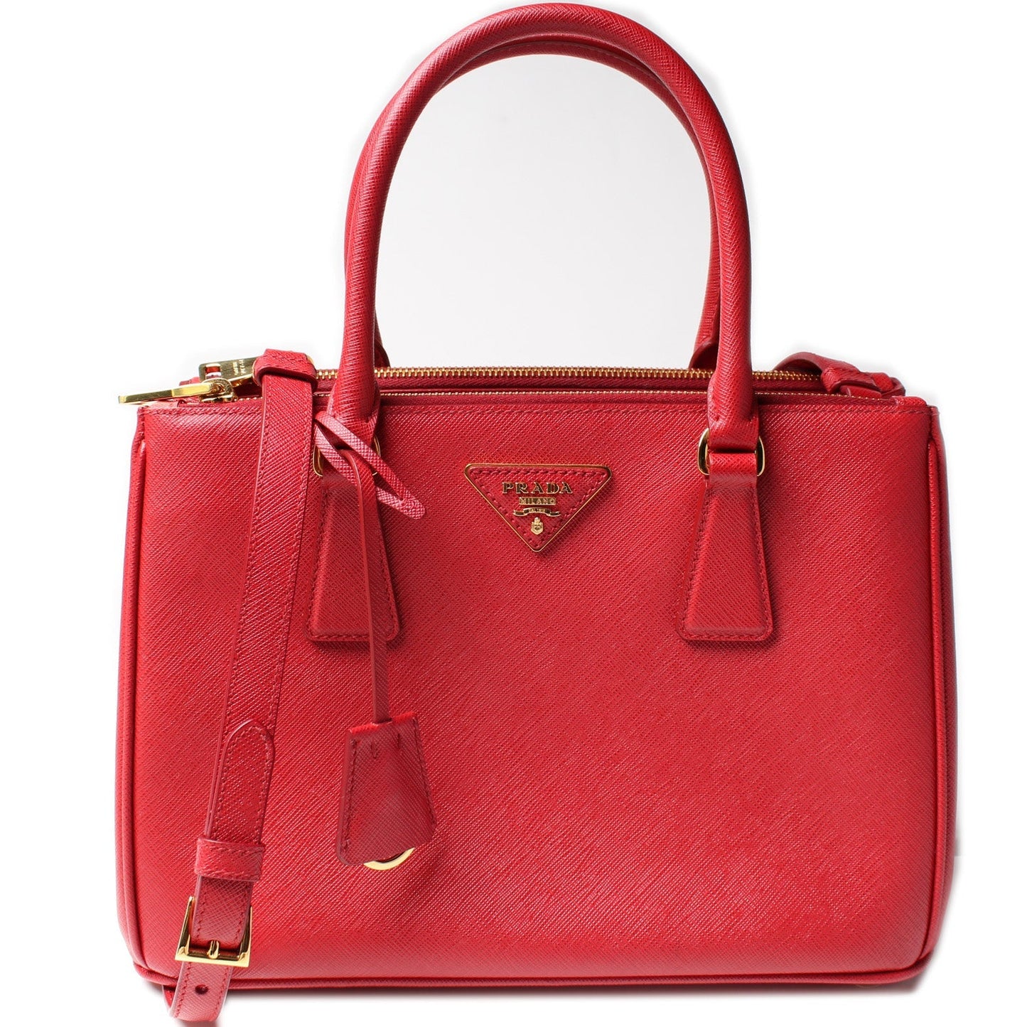 Prada Saffiano Lux Bag Small Travel Bag
