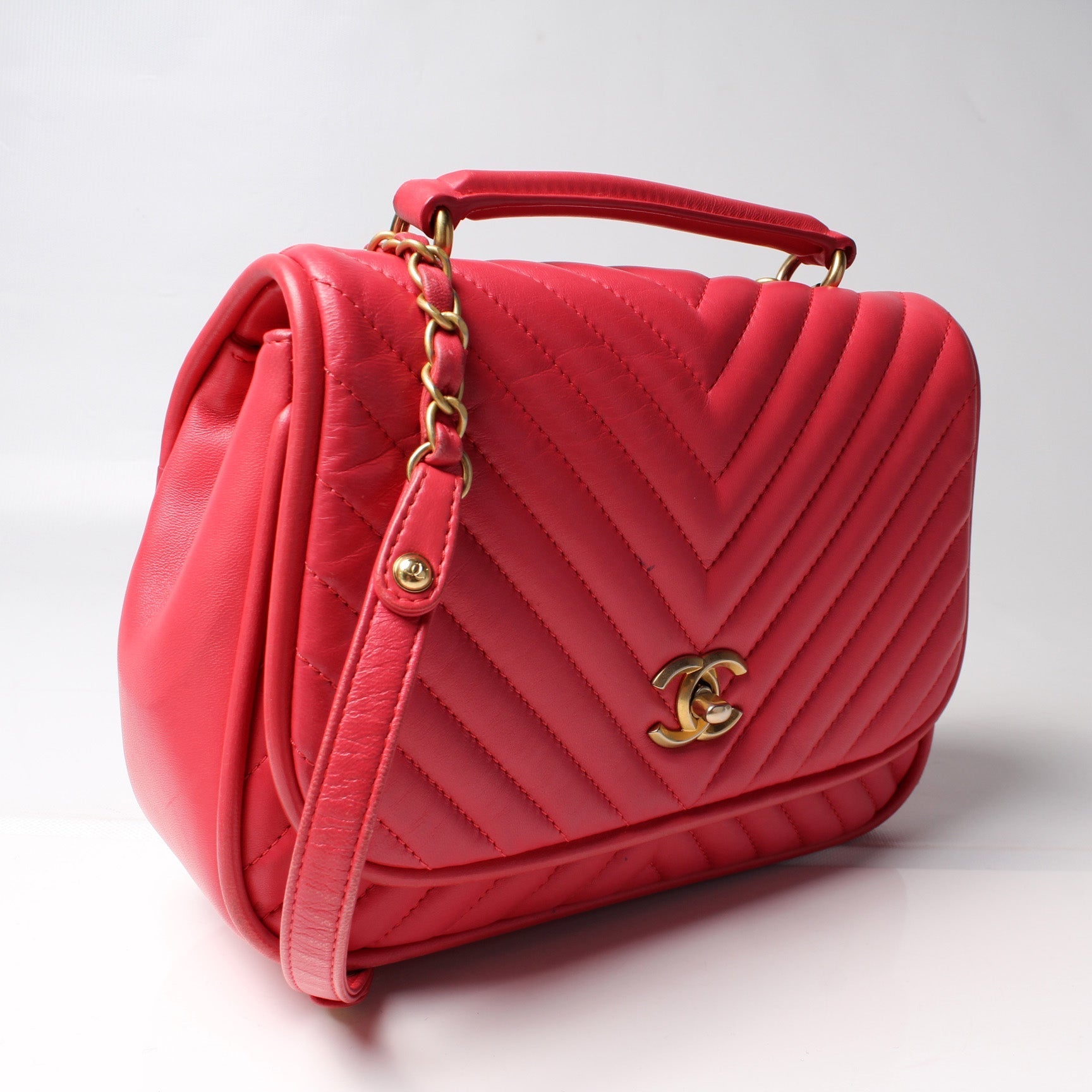 Chanel Flap W Handle LAM 24M Handbag