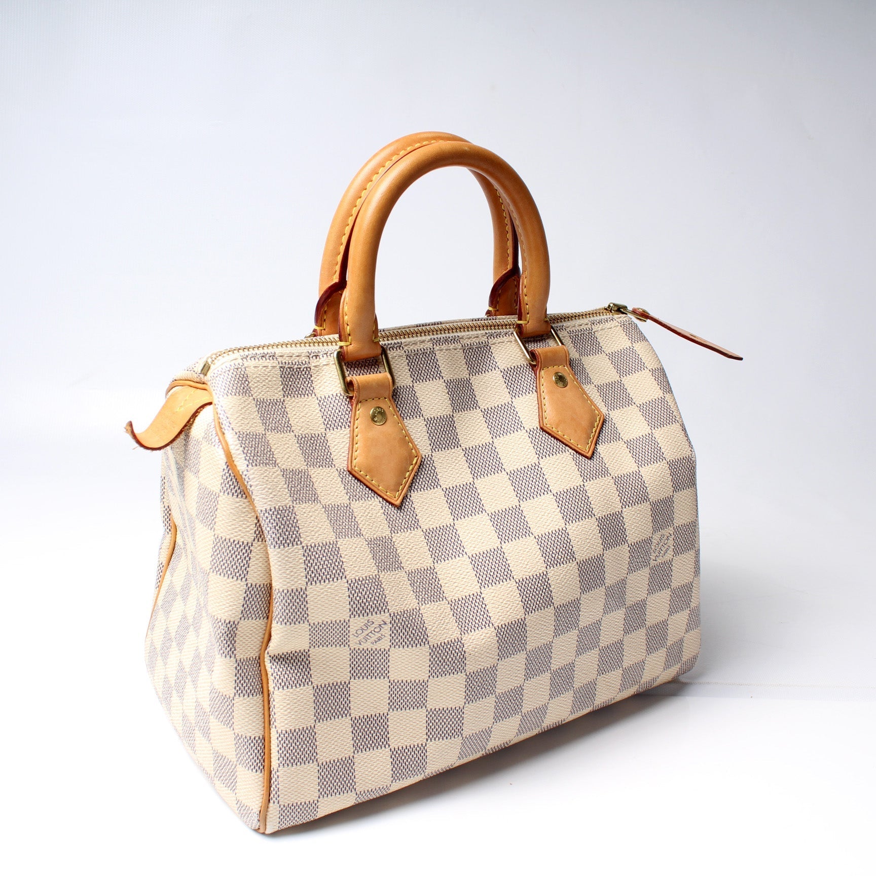 Louis Vuitton Speedy 25 Azur Handbag