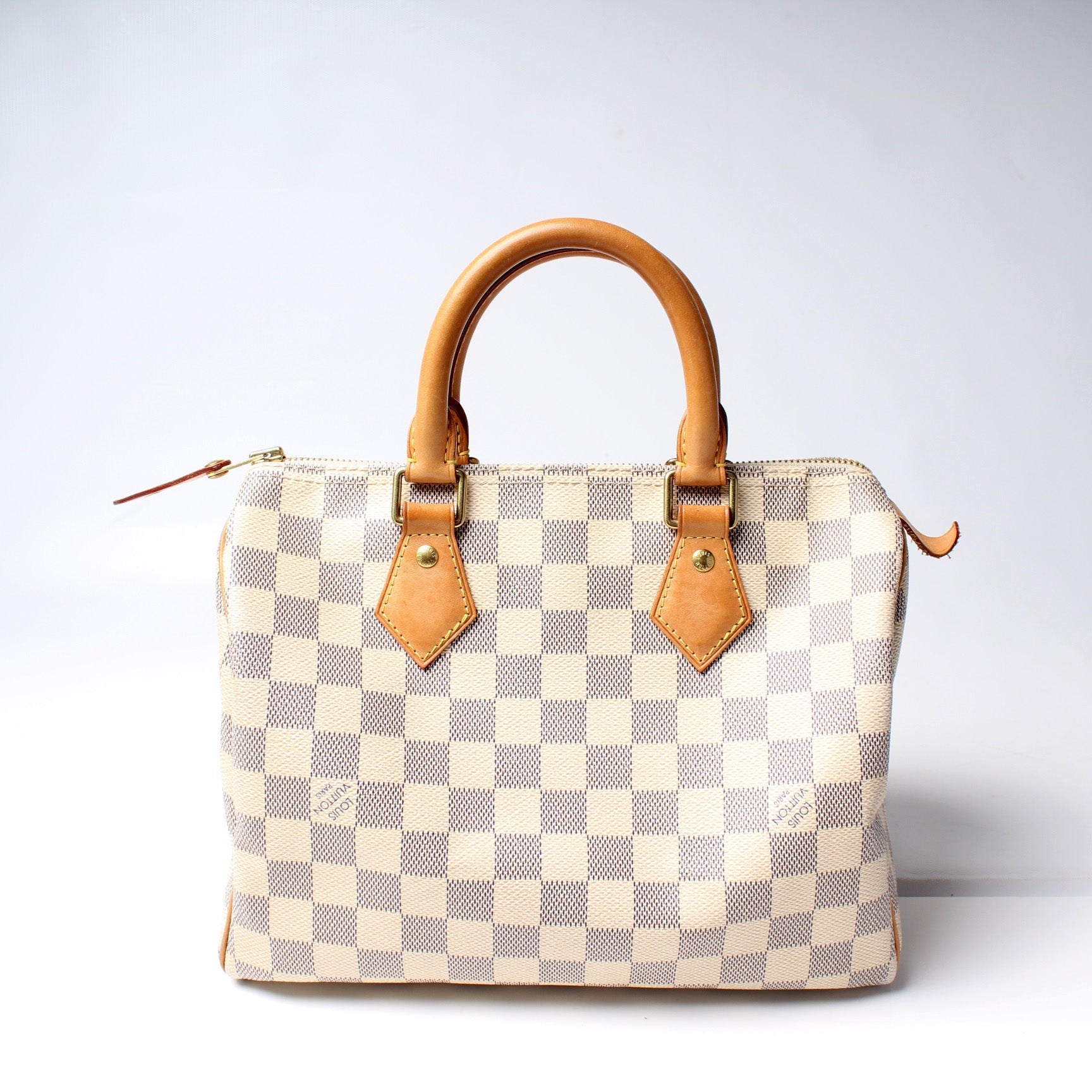 Louis Vuitton Speedy 25 Azur Handbag