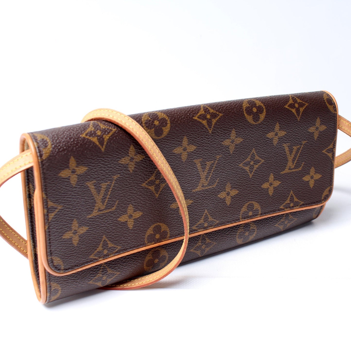 Louis Vuitton Pochette Twin GM Monogram Clutch Bag Monogram 7