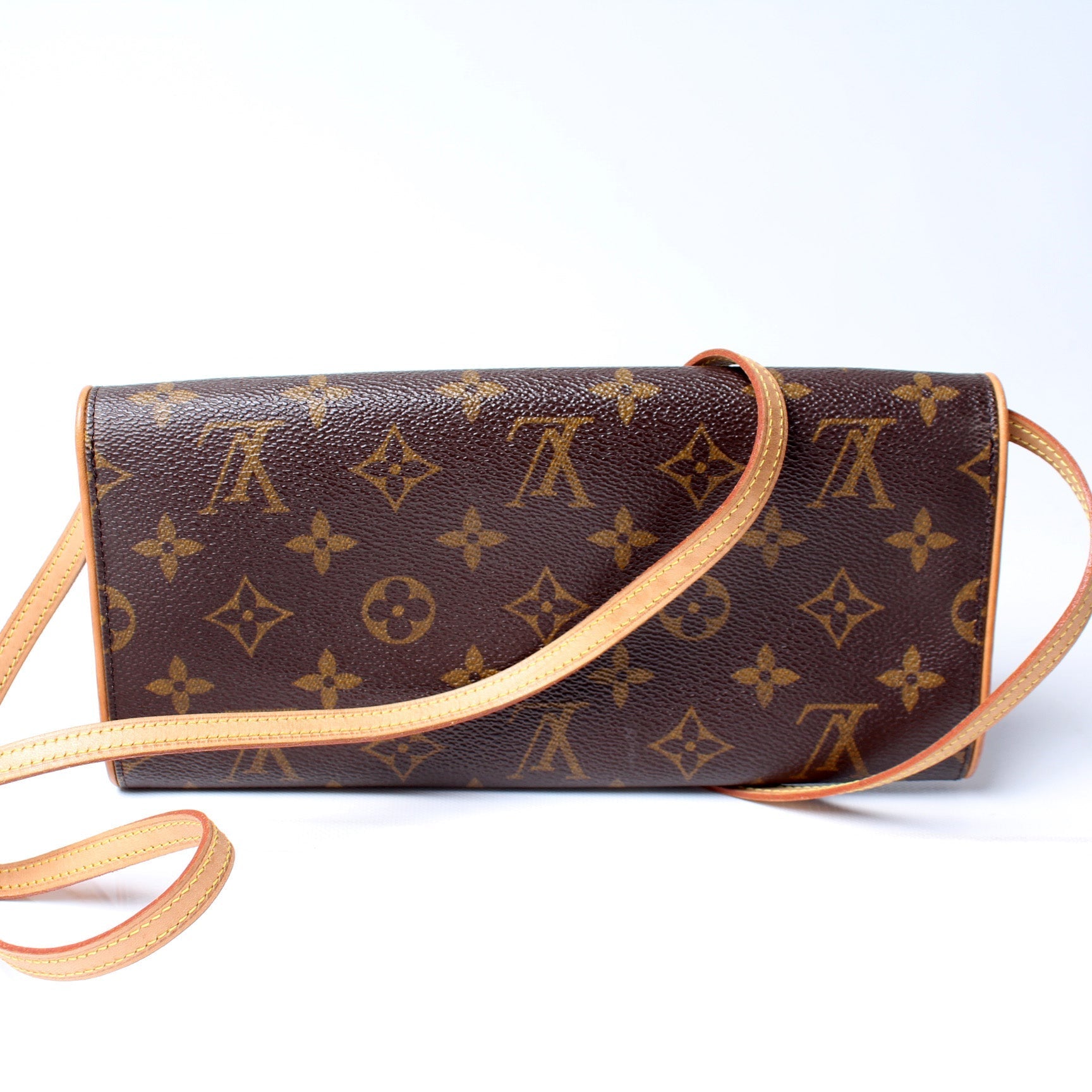 Louis Vuitton Pochette Twin GM Monogram Clutch Bag Monogram 7