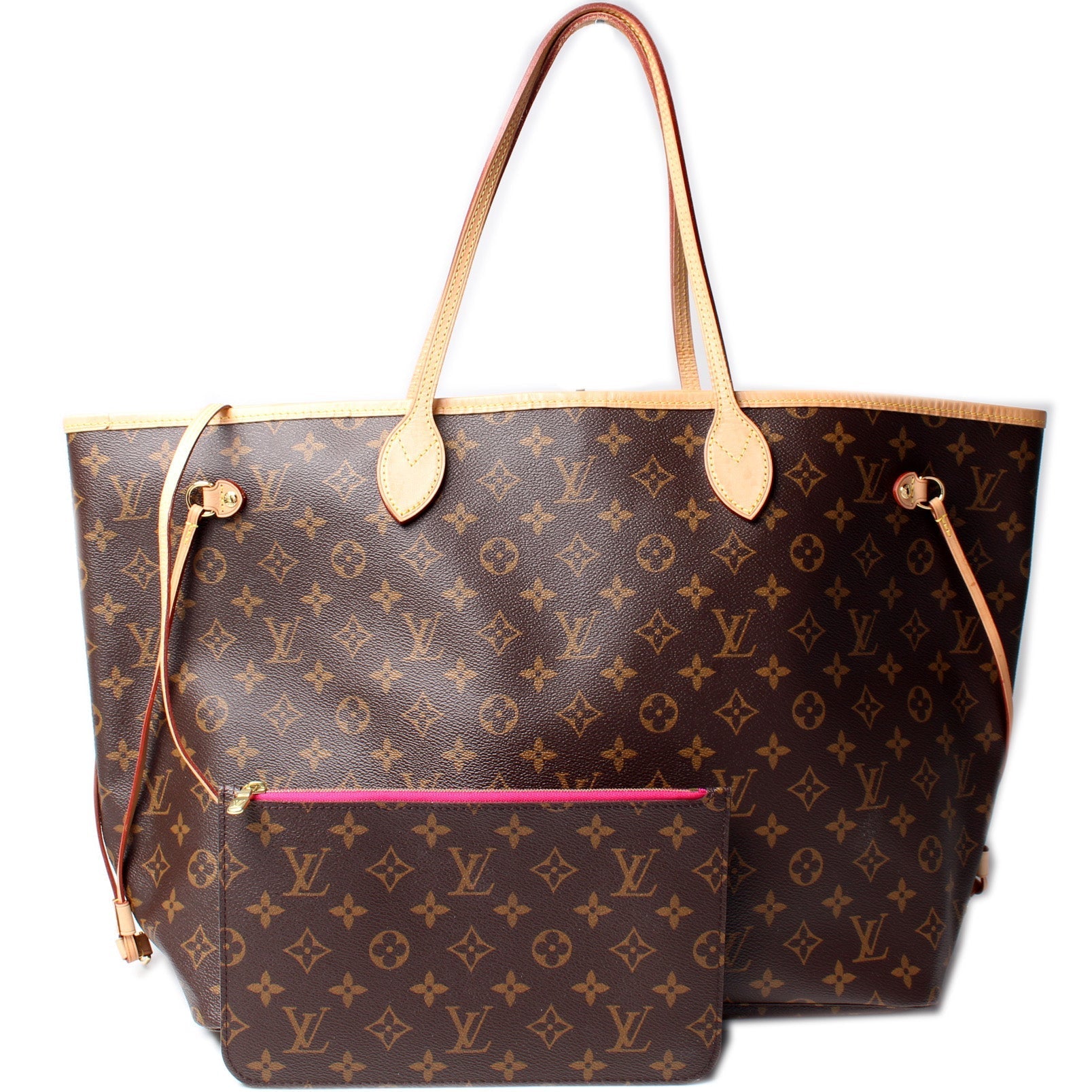 Louis Vuitton Neverfull GM W Monogram Wallet Case Monogram 3