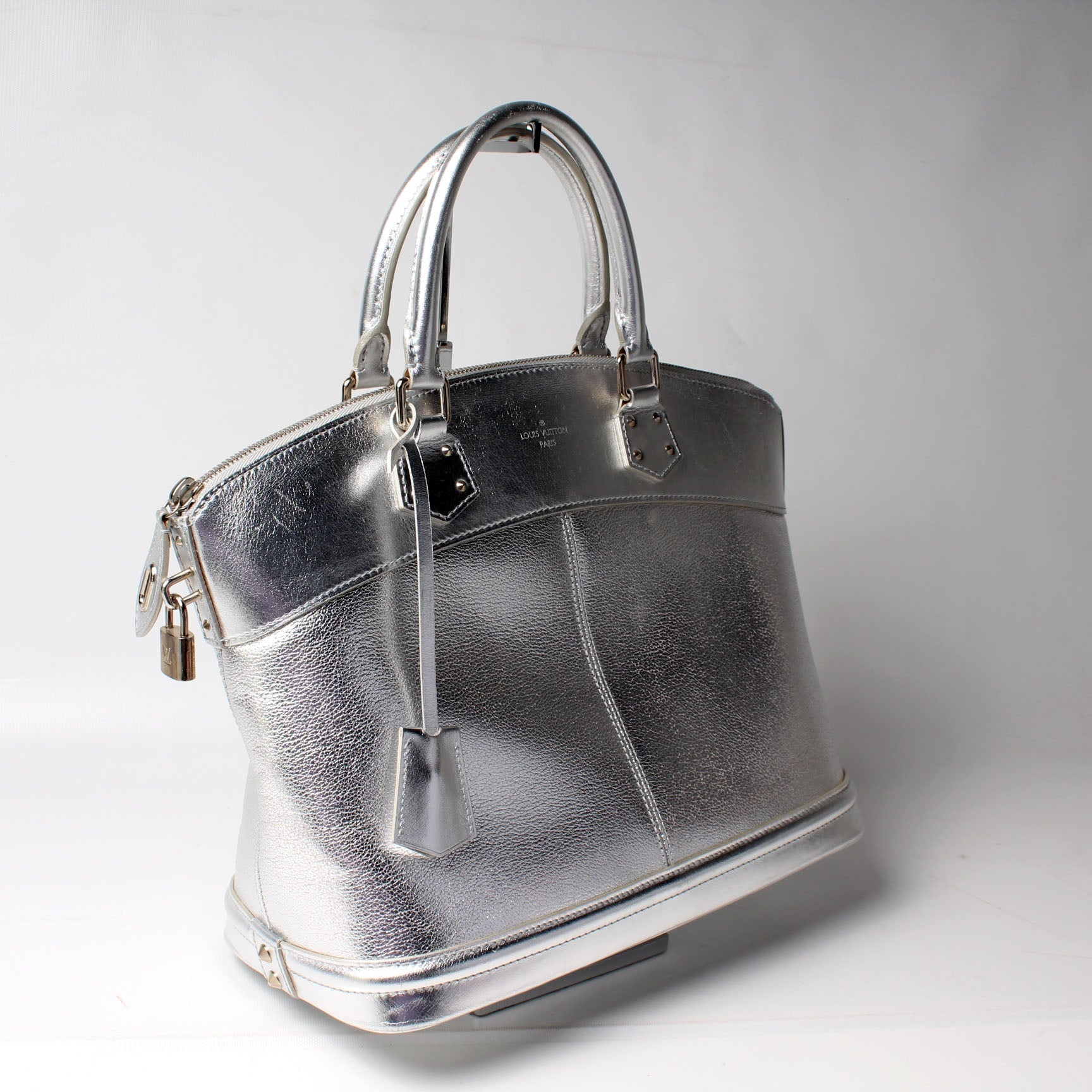 Louis Vuitton Lockit MM Suhali Handbag