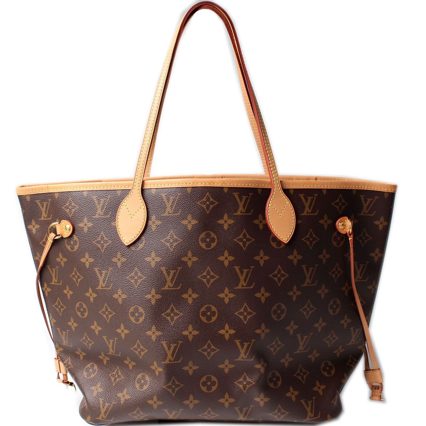 Louis Vuitton Neverfull MM Monogram Tote Bag Monogram 173