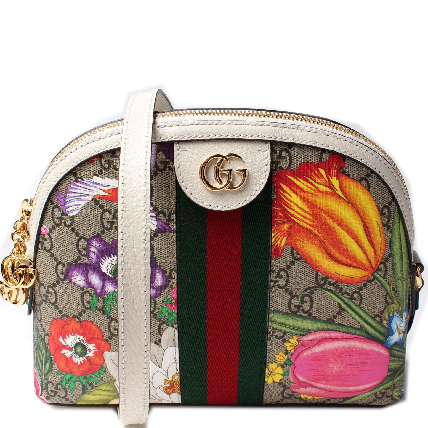 Gucci Ophidia GG Flora Small Crossbody Bag Small Crossbody