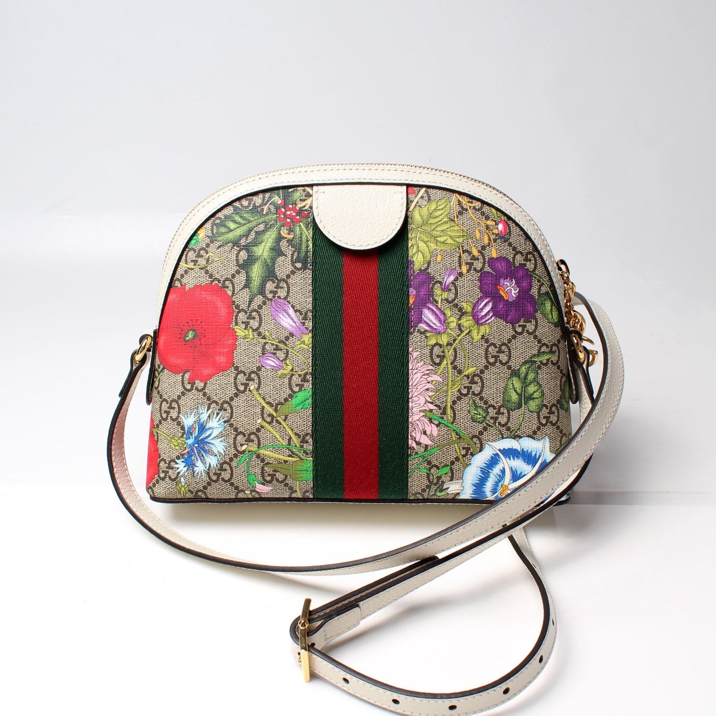 Gucci Ophidia GG Flora Small Crossbody Bag Small Crossbody