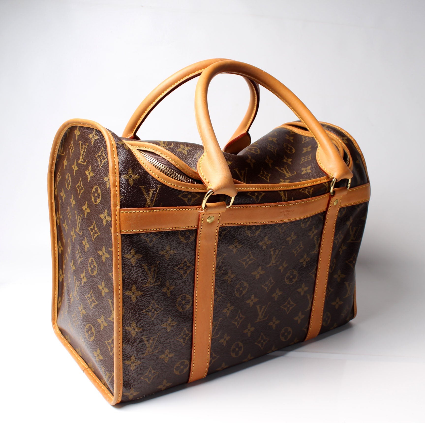 Louis Vuitton Sac Chien 40 Pet Carrier Monogram Handbag