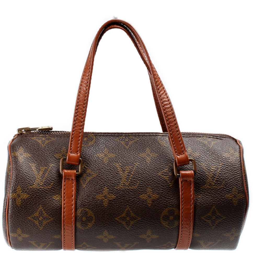 Louis Vuitton Papillon 19 7.5IN Monogram Handbag
