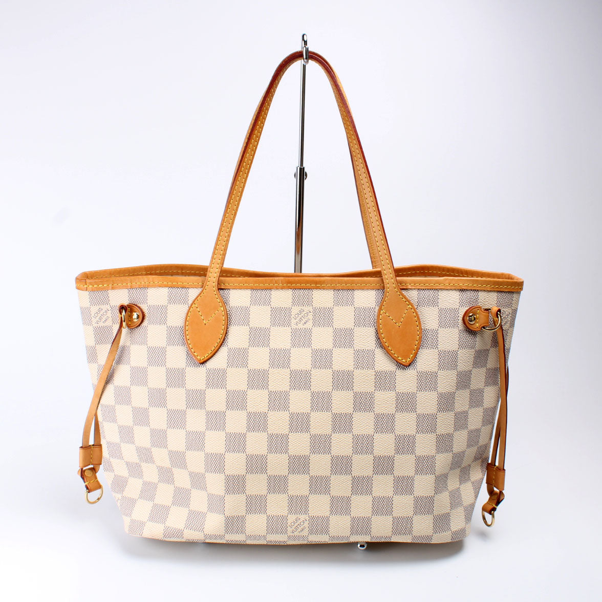 Louis Vuitton Neverfull PM Azur Damier Tote Bag Azur 4
