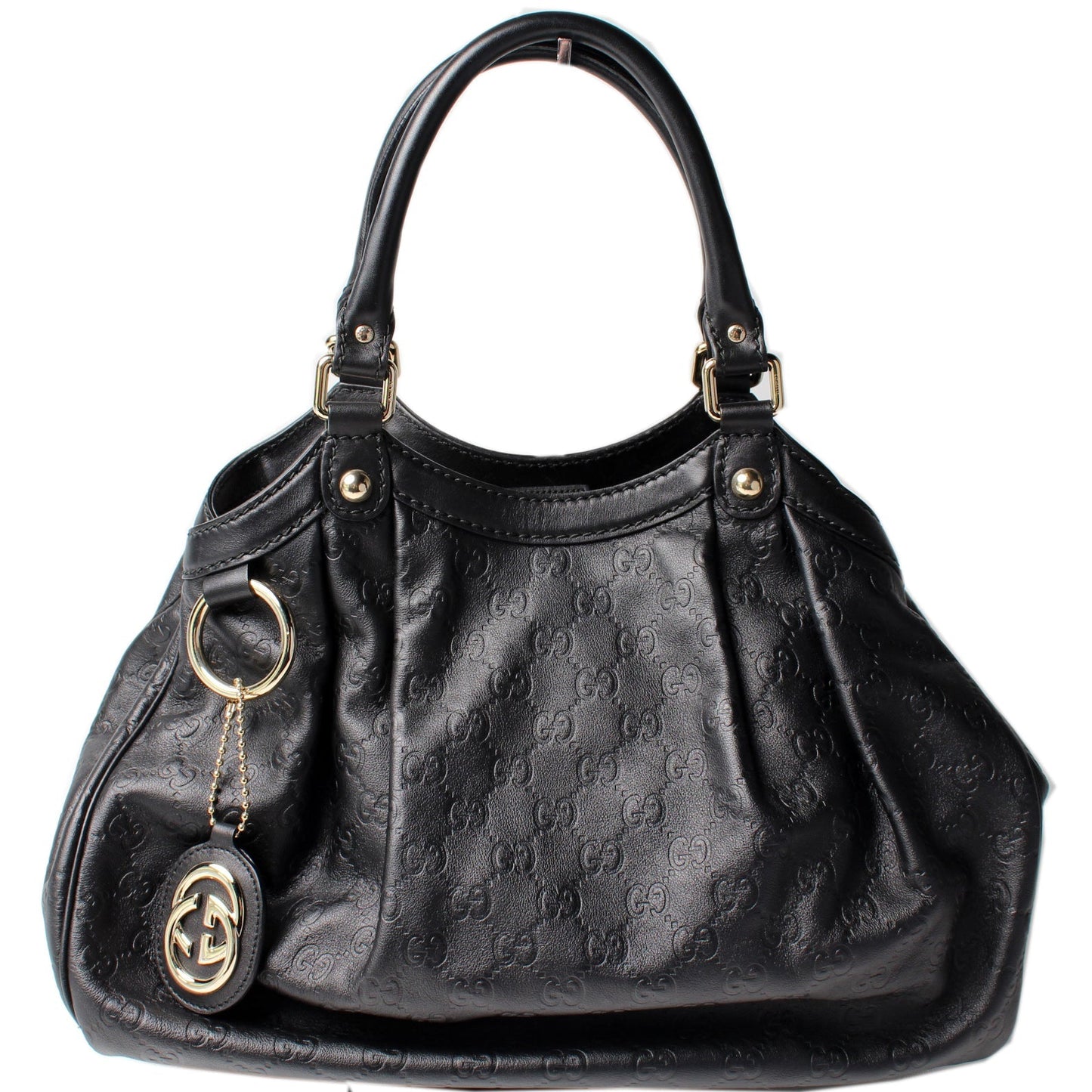 Gucci Sukey GG Leather Medium Handbag