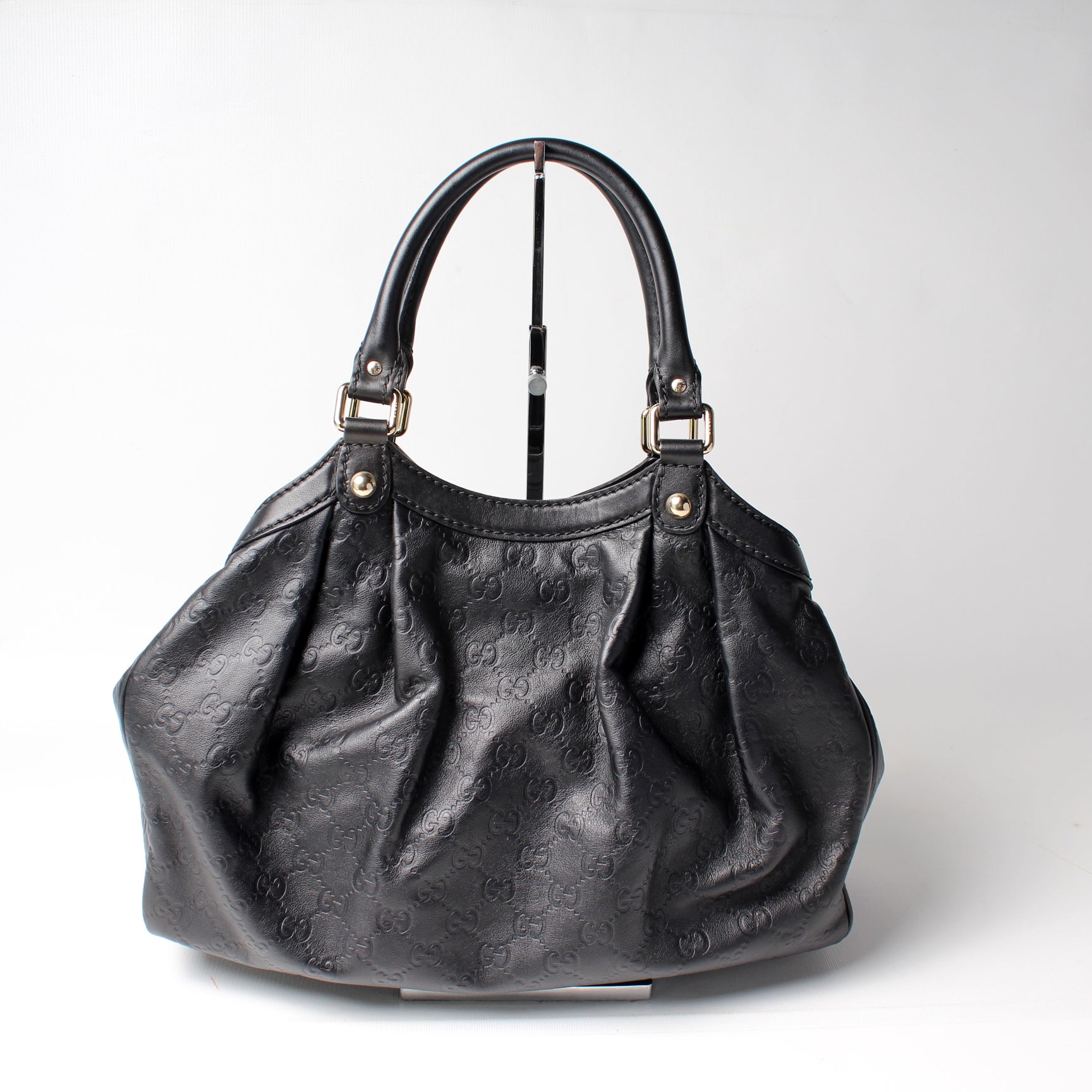 Gucci Sukey GG Leather Medium Handbag
