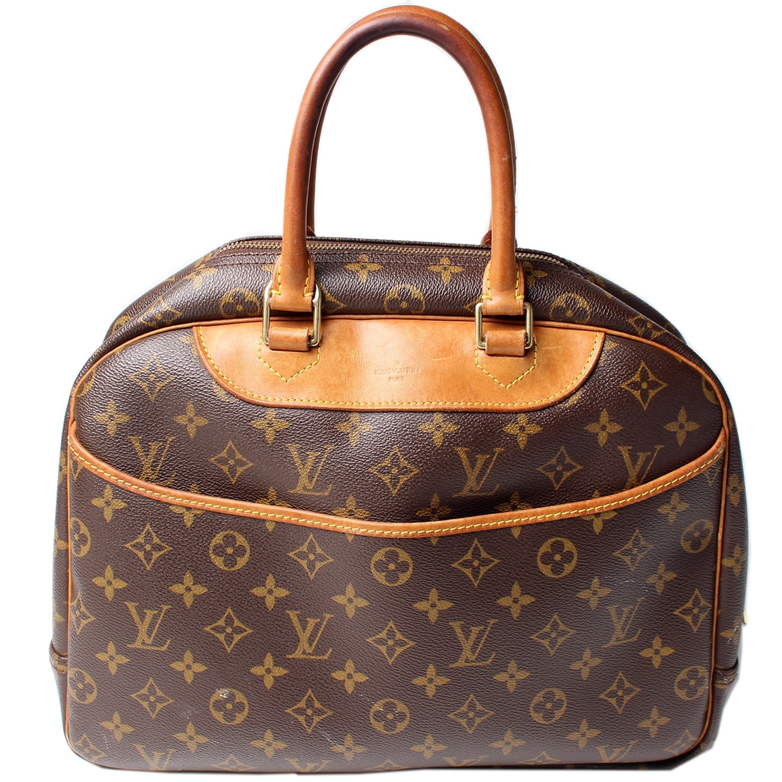 Louis Vuitton Deauville Monogram Handbag Monogram 21