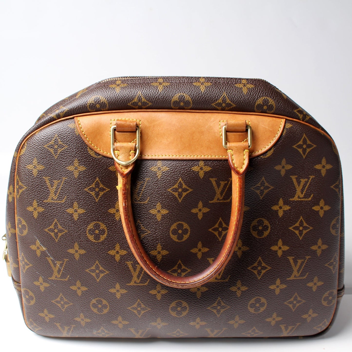 Louis Vuitton Deauville Monogram Handbag Monogram 21