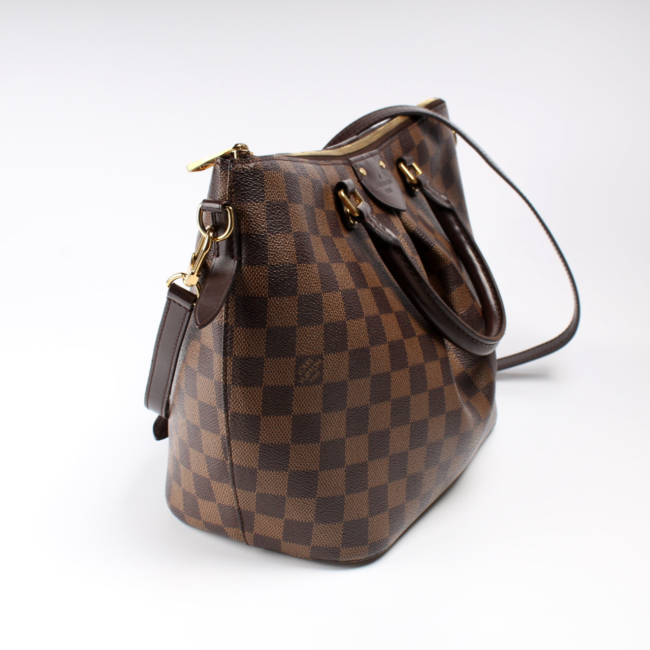 Louis Vuitton Siena Ebene MM Damier Handbag Ebene 5