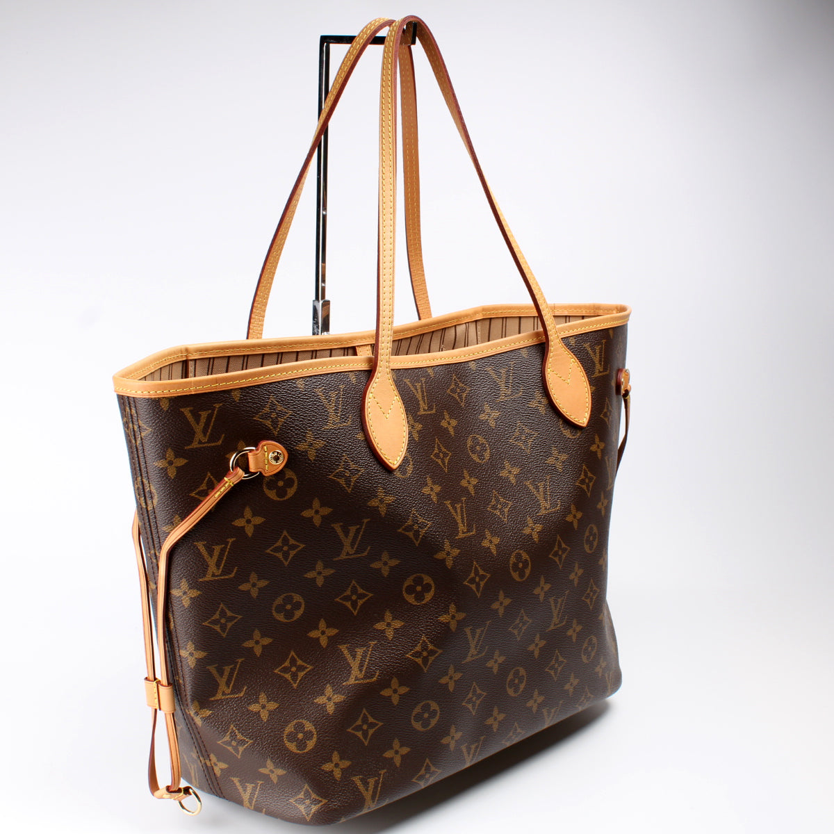 Louis Vuitton Neverfull MM Monogram Tote Bag Monogram 206