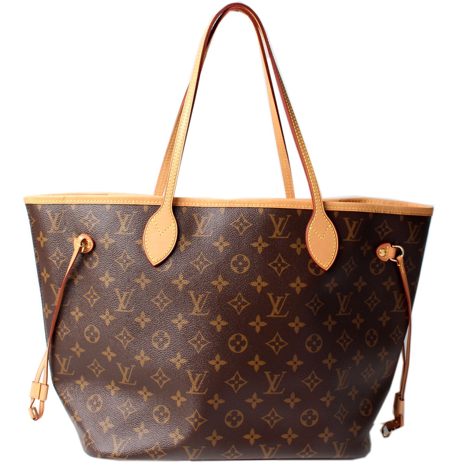 Louis Vuitton Neverfull MM Monogram Tote Bag Monogram 207