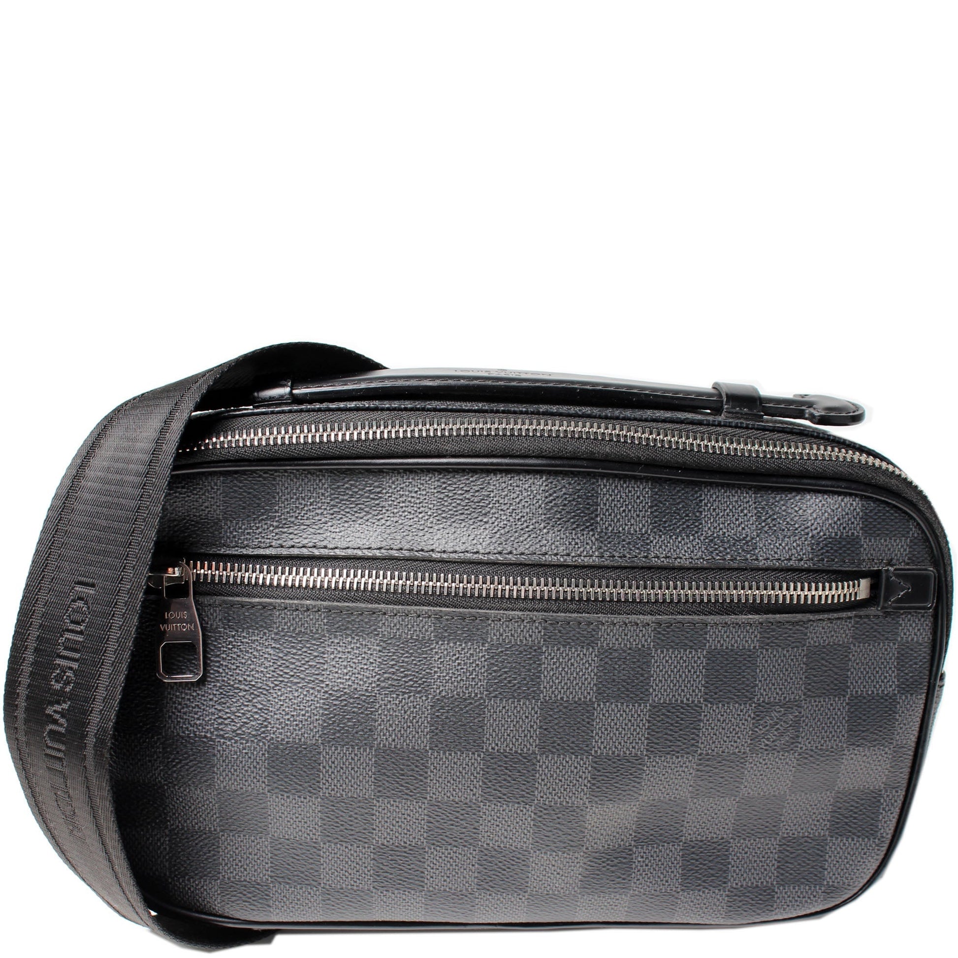 Louis Vuitton Ambler Bum Graphite Damier Handbag