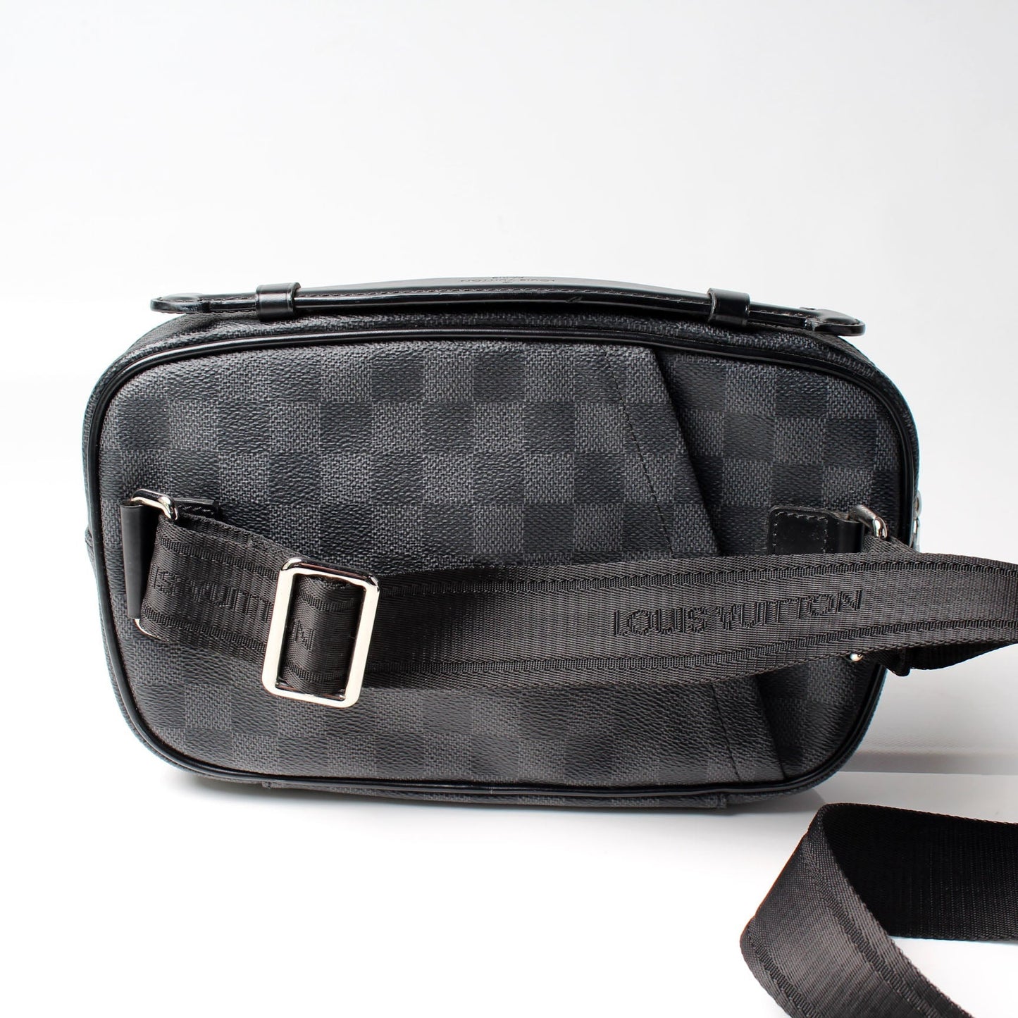 Louis Vuitton Ambler Bum Graphite Damier Handbag