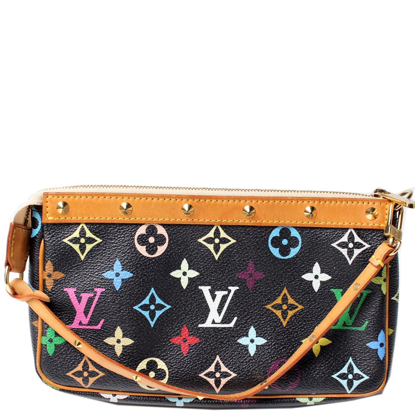 Louis Vuitton Pochette Accessoires Monogram Multicolor Clutch Bag